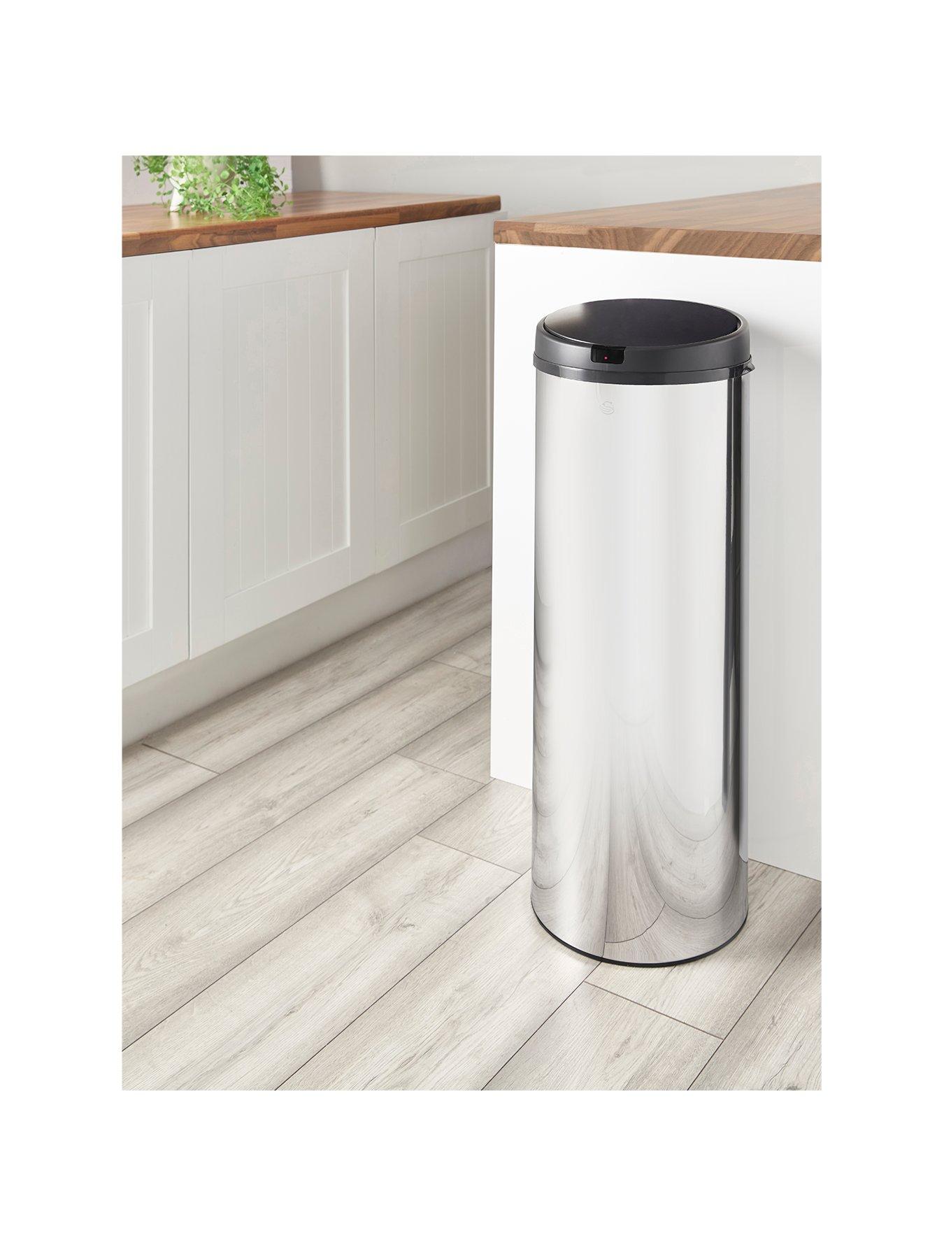 Swan Townhouse 50-Litre Round Sensor Bin