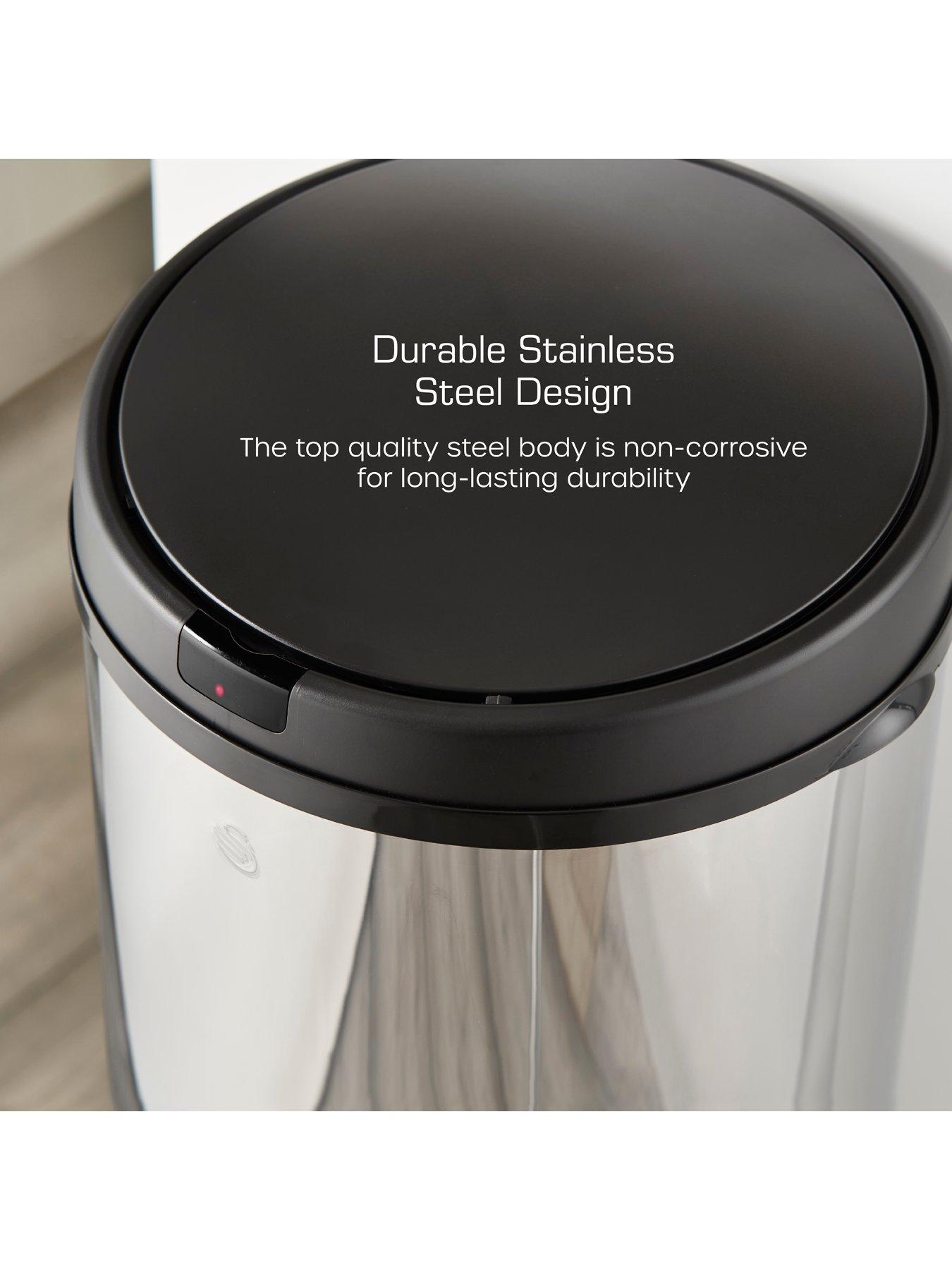  image of swan-townhouse-50-litre-round-sensor-bin