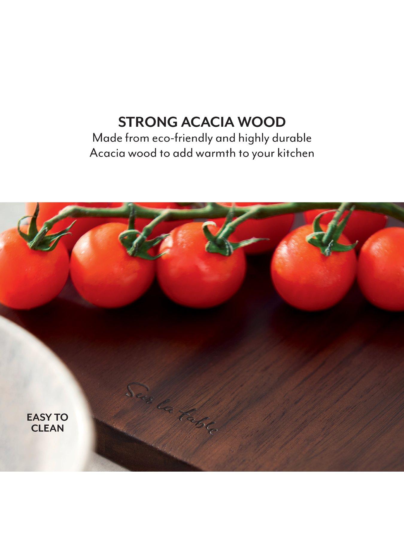 Image 5 of 7 of Sur La Table Rectangular Paddle Board Acacia Wood &ndash; Walnut