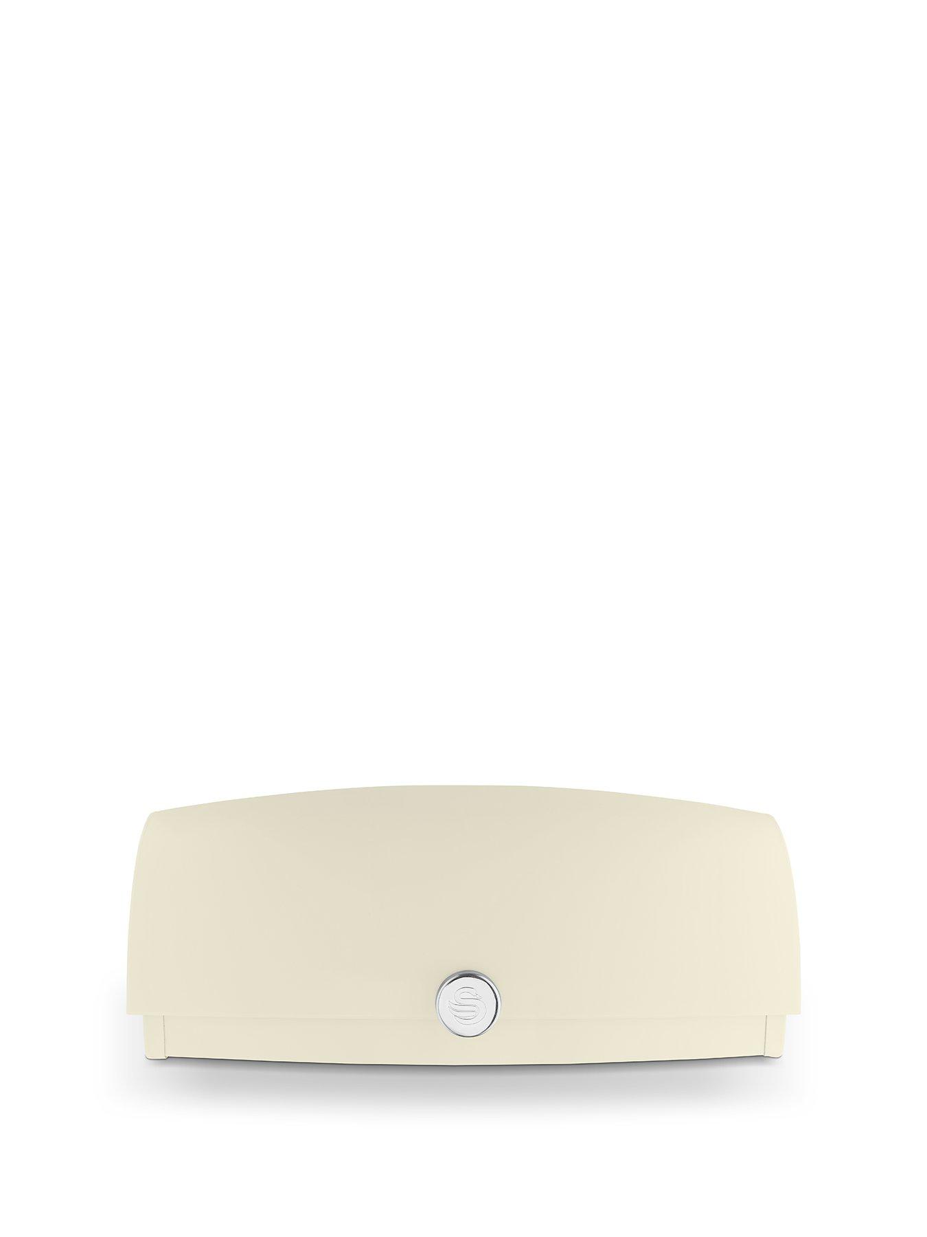 Swan Townhouse Bread Bin - Cream