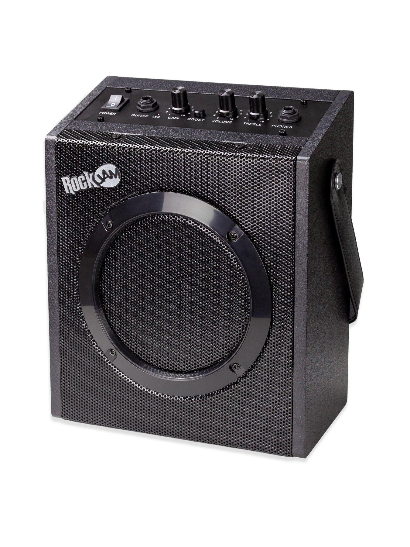  image of jaxville-full-size-electric-guitar-kit-with-10-watt-amp-strap-gig-bag-picks-whammy-lead-spare-strings-amp-lessons