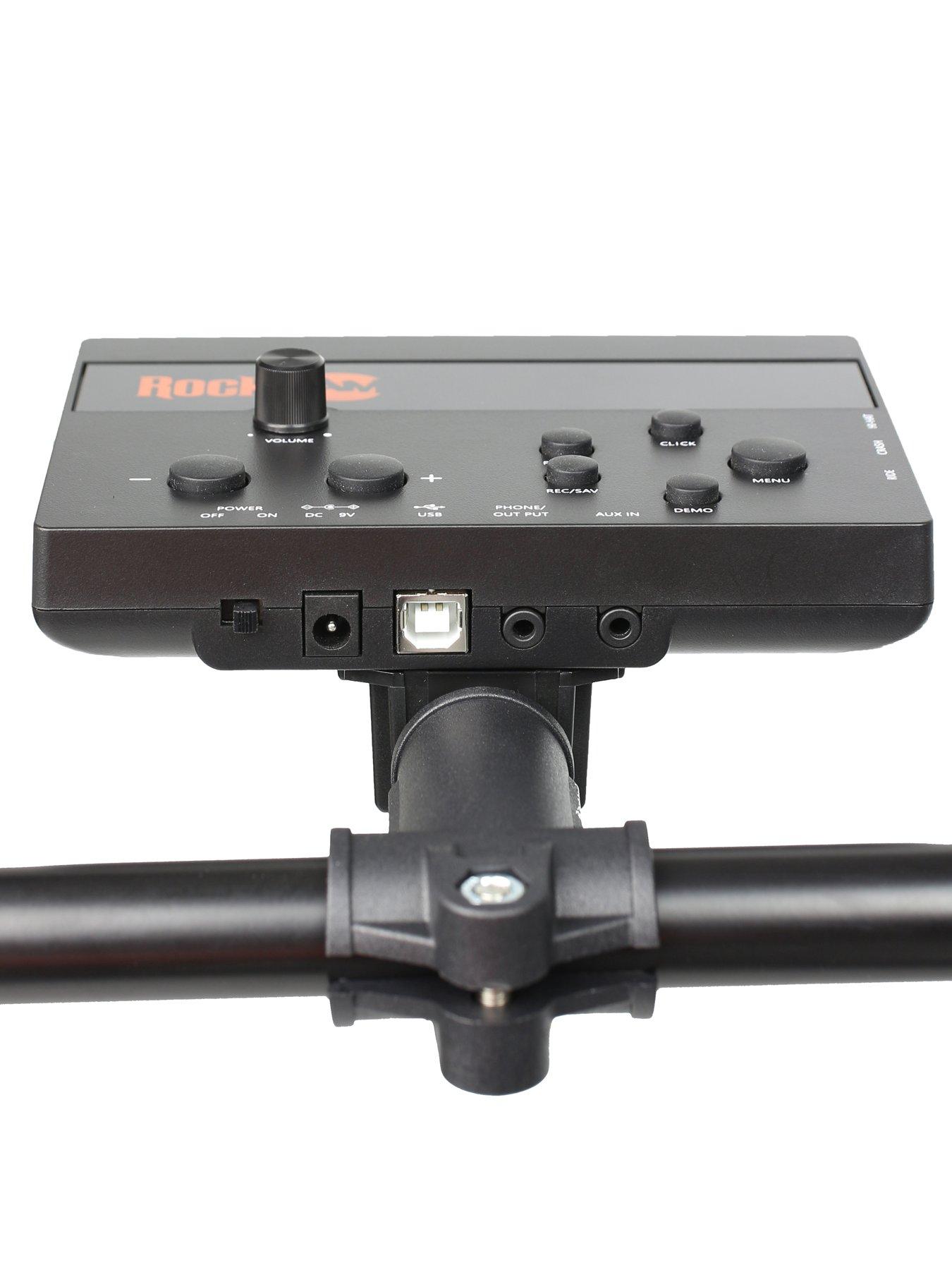 Image 6 of 7 of RockJam Mesh Head Electronic Drum Set with Drumstick
