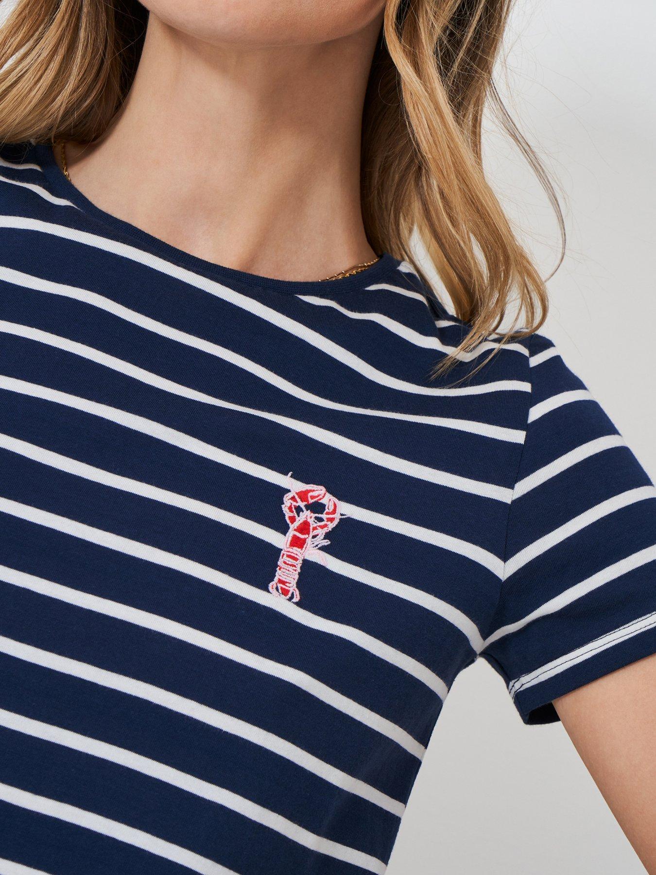  image of crew-clothing-embroidered-breton-tee