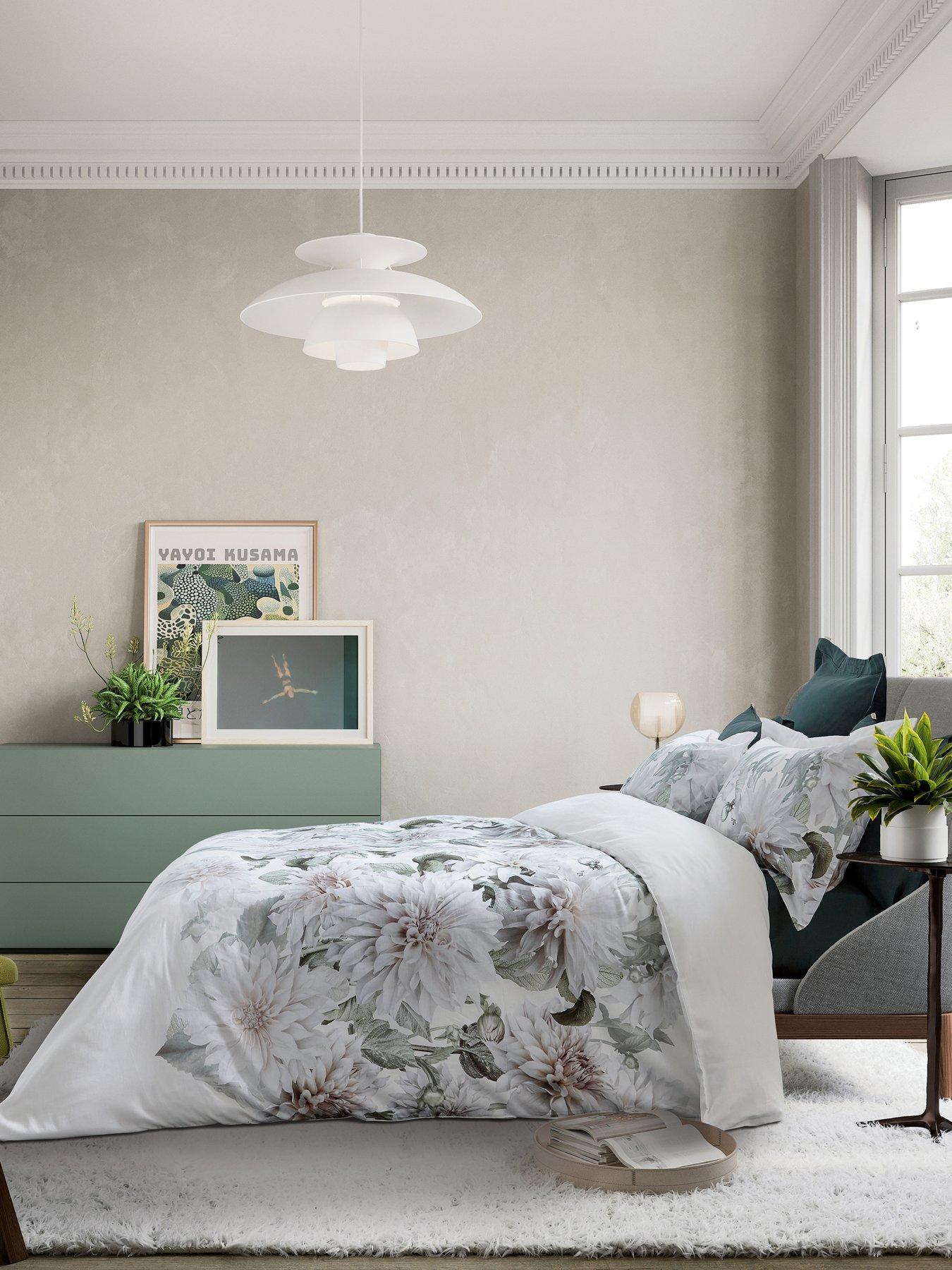  image of ted-baker-clove-floral-100-cotton-sateen-duvet-cover-setnbsp