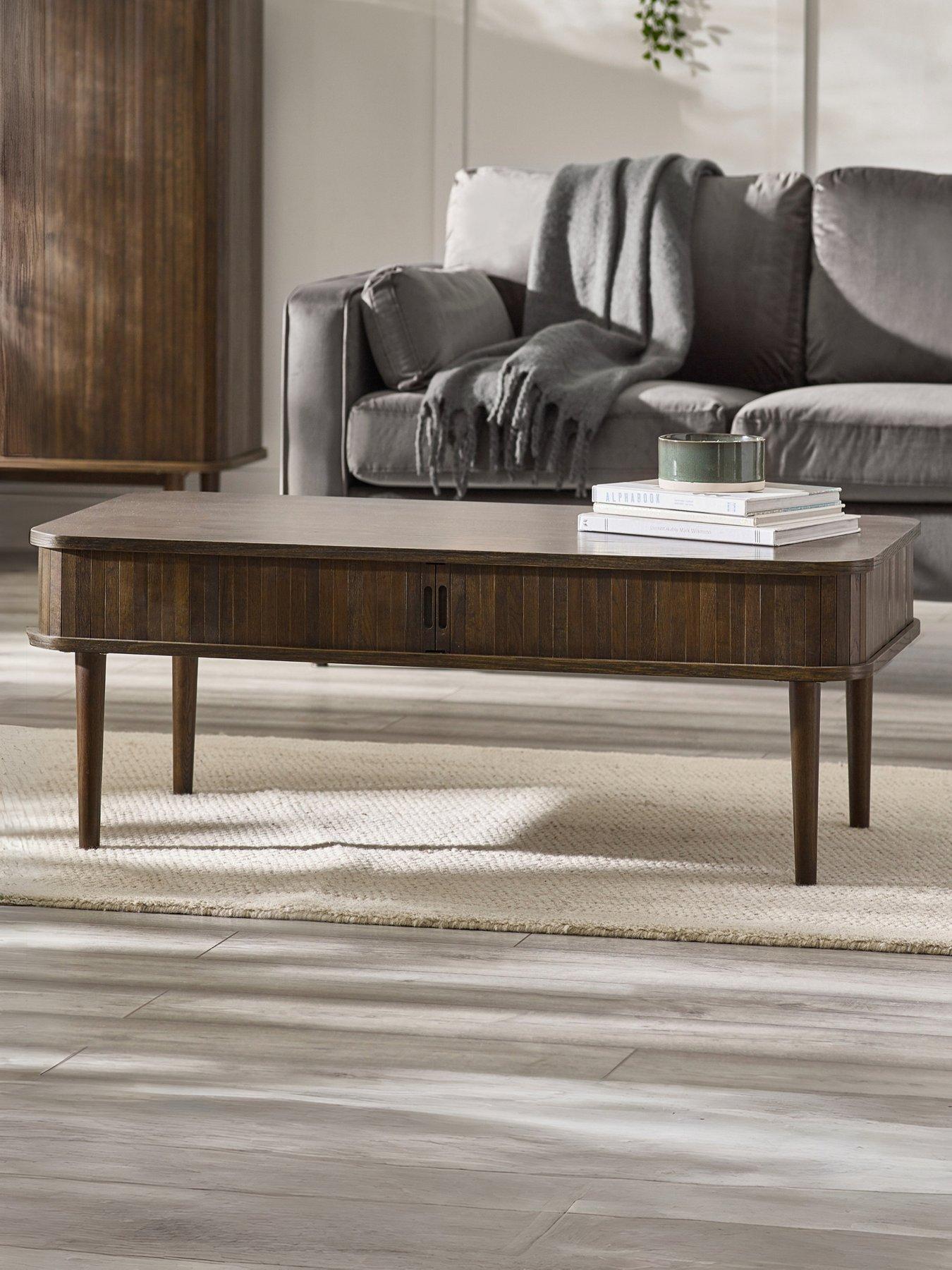 front image of julian-bowen-arya-coffee-table-dark-oak