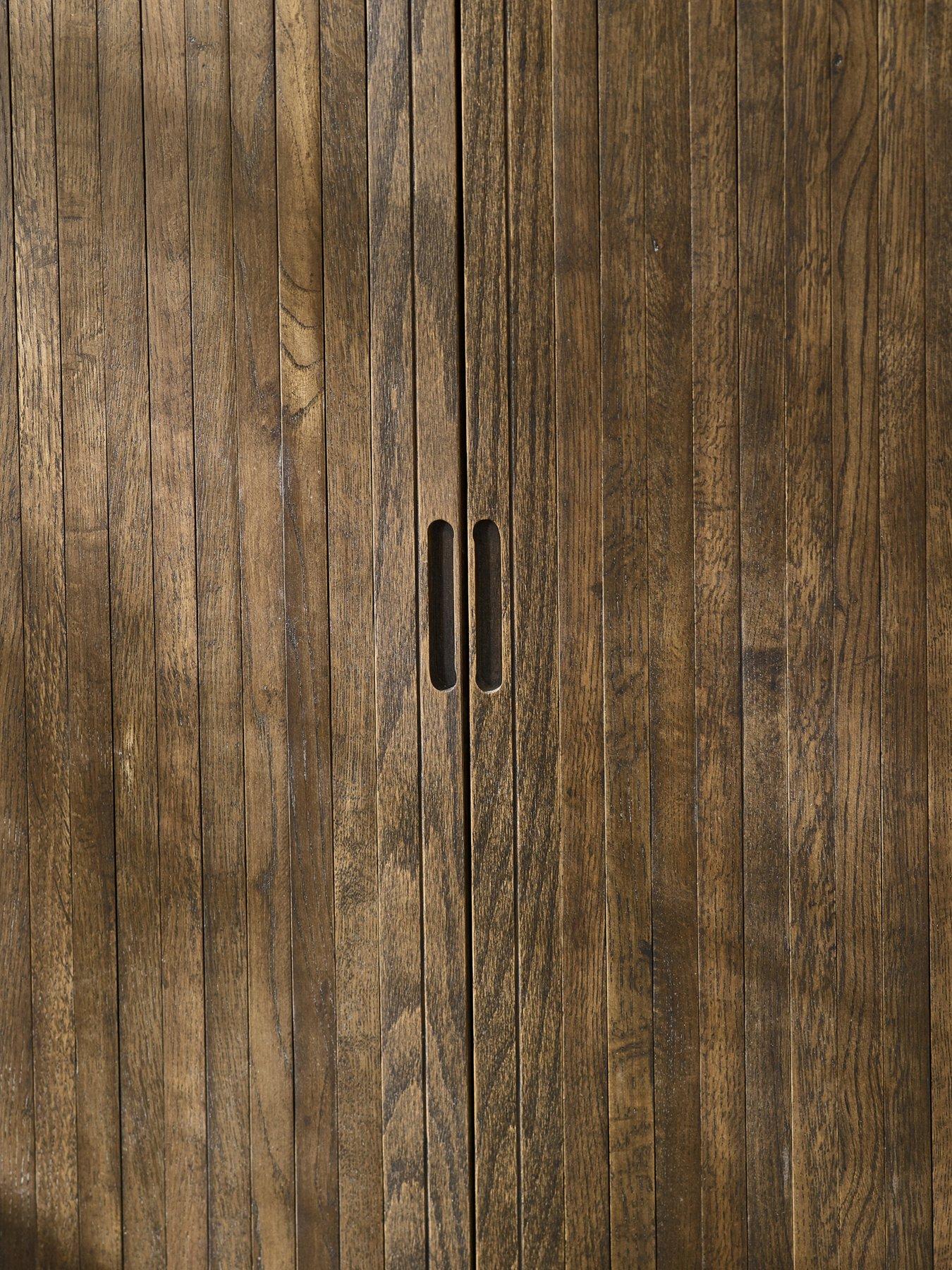 Image 6 of 7 of Julian Bowen Arya Wine Cabinet - Dark Oak