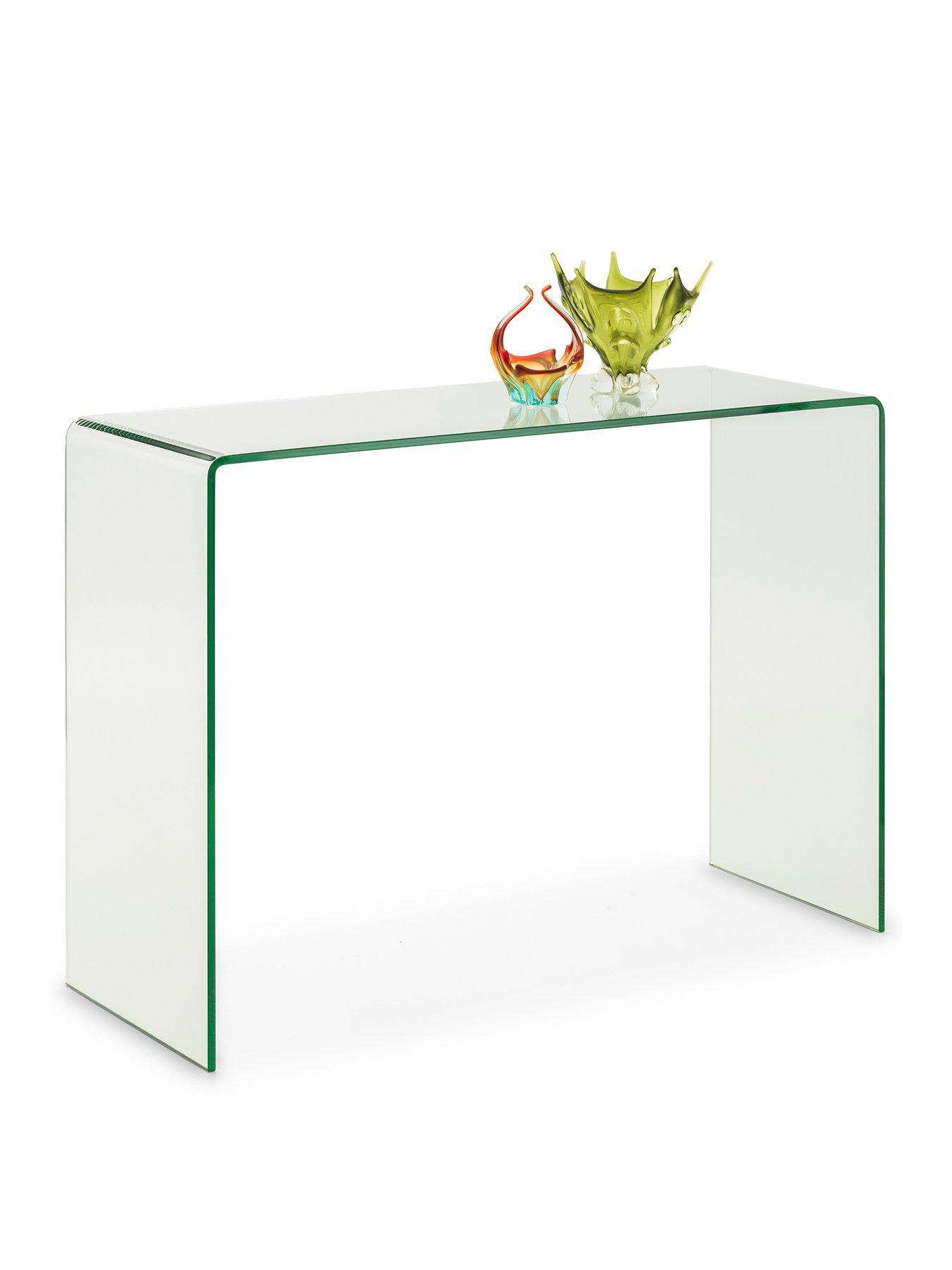 julian-bowen-amalfi-bent-glass-console-table