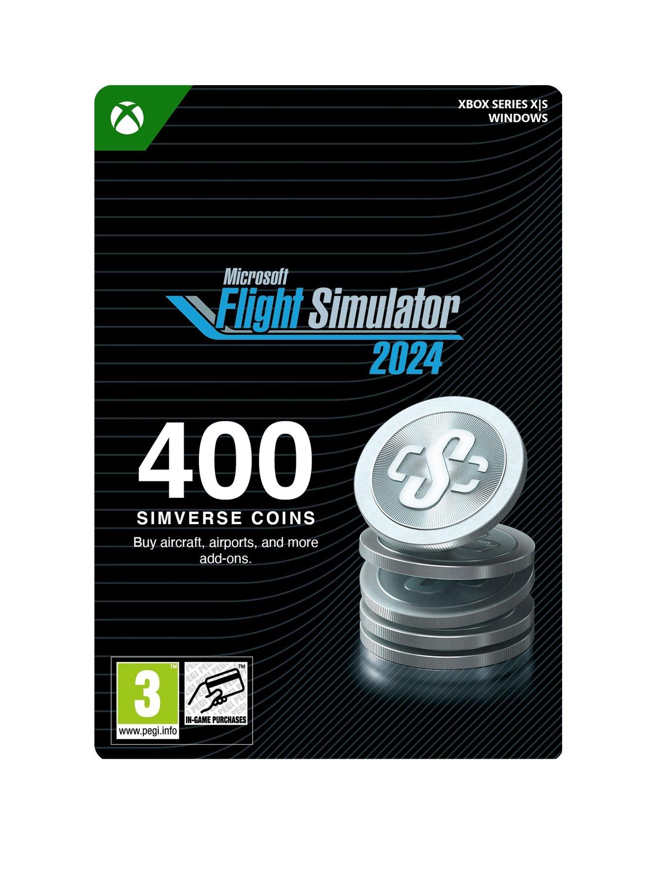 Image 1 of 1 of Xbox Flight Simulator 2024 - 400 Simverse Coins