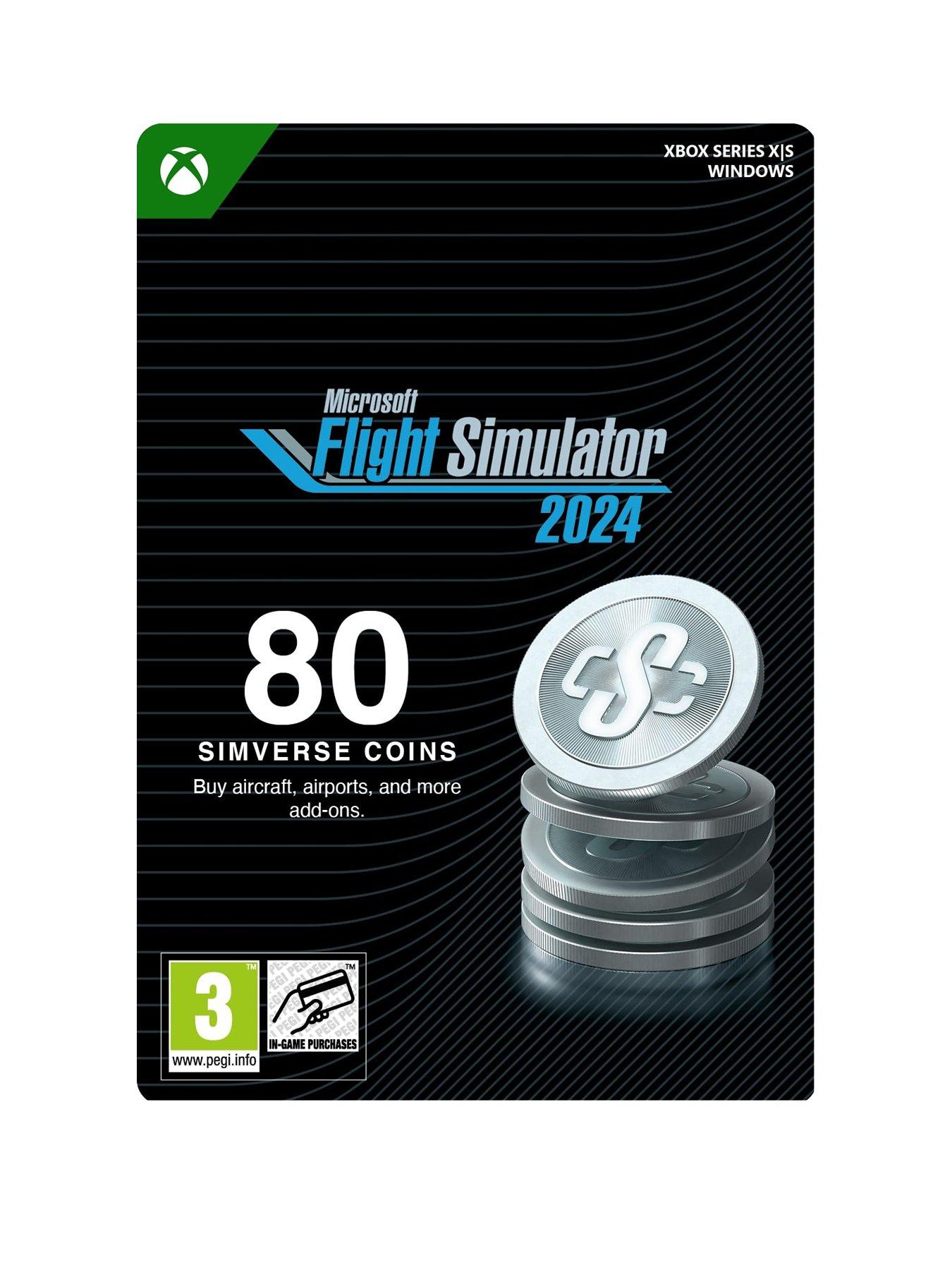 Image 1 of 1 of Xbox Flight Simulator 2024 - 80 Simverse Coins