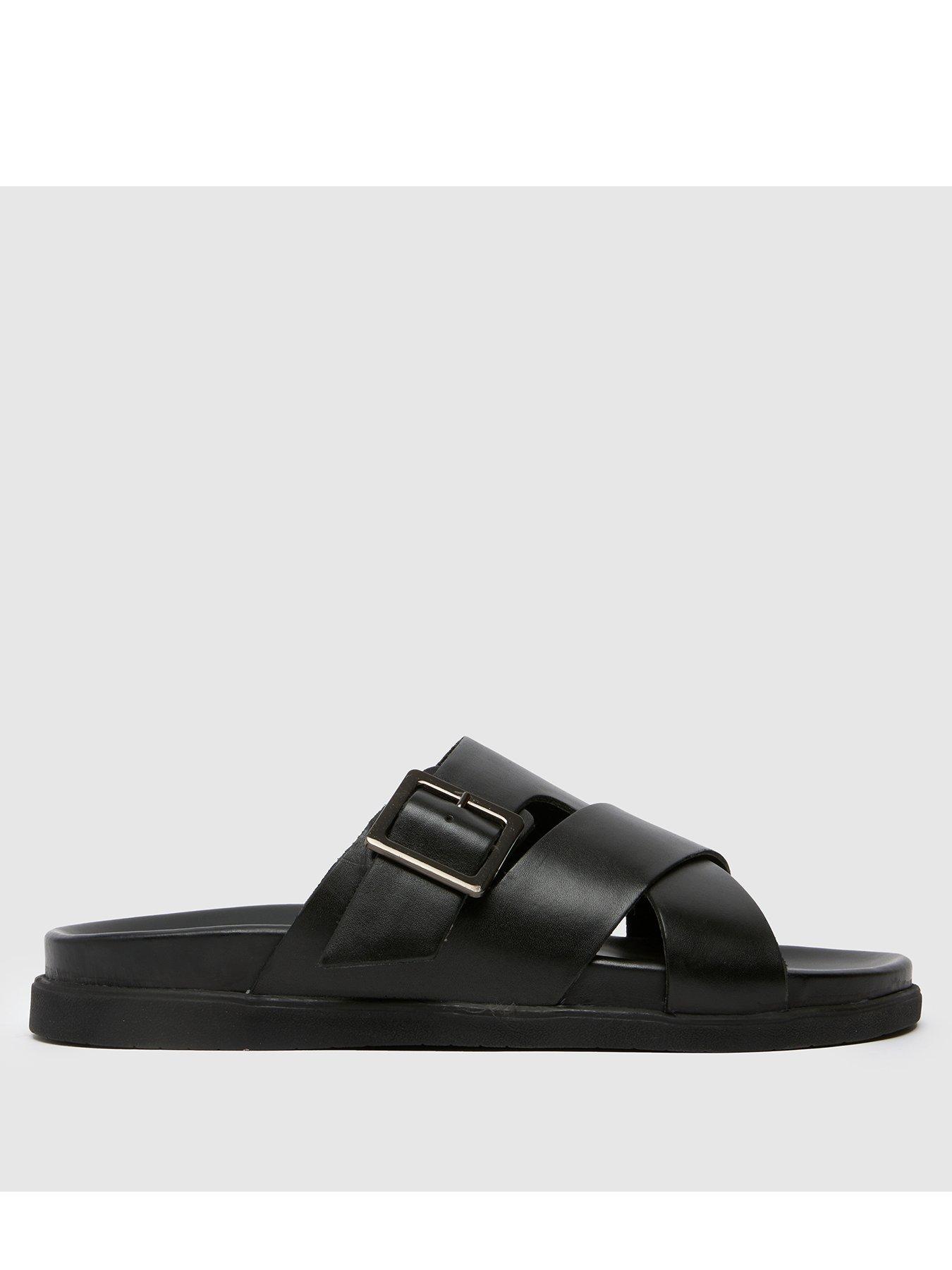 schuh-summit-leather-sandals-black