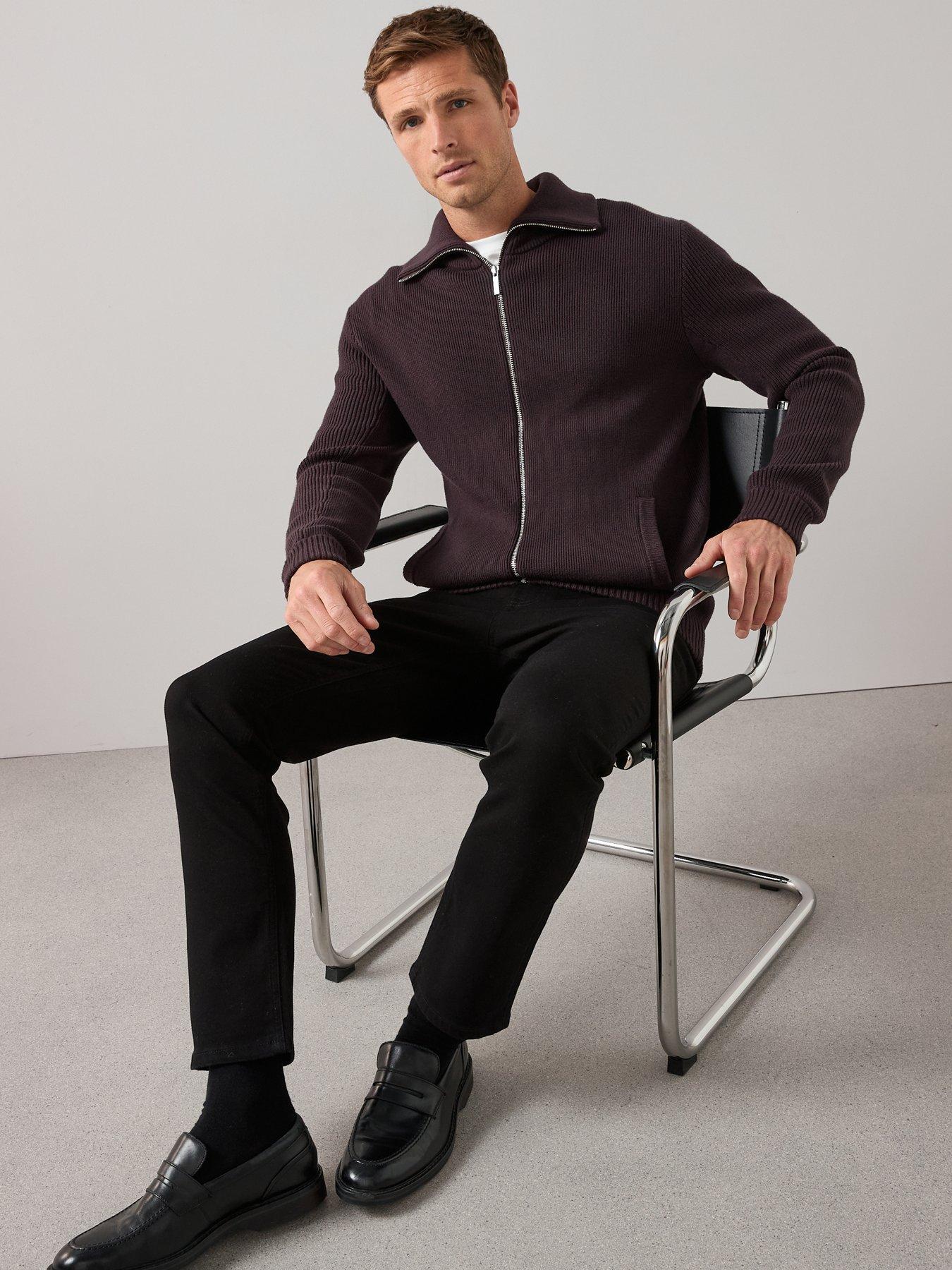  image of the-very-collection-slim-jeans-with-stretch-stay-black