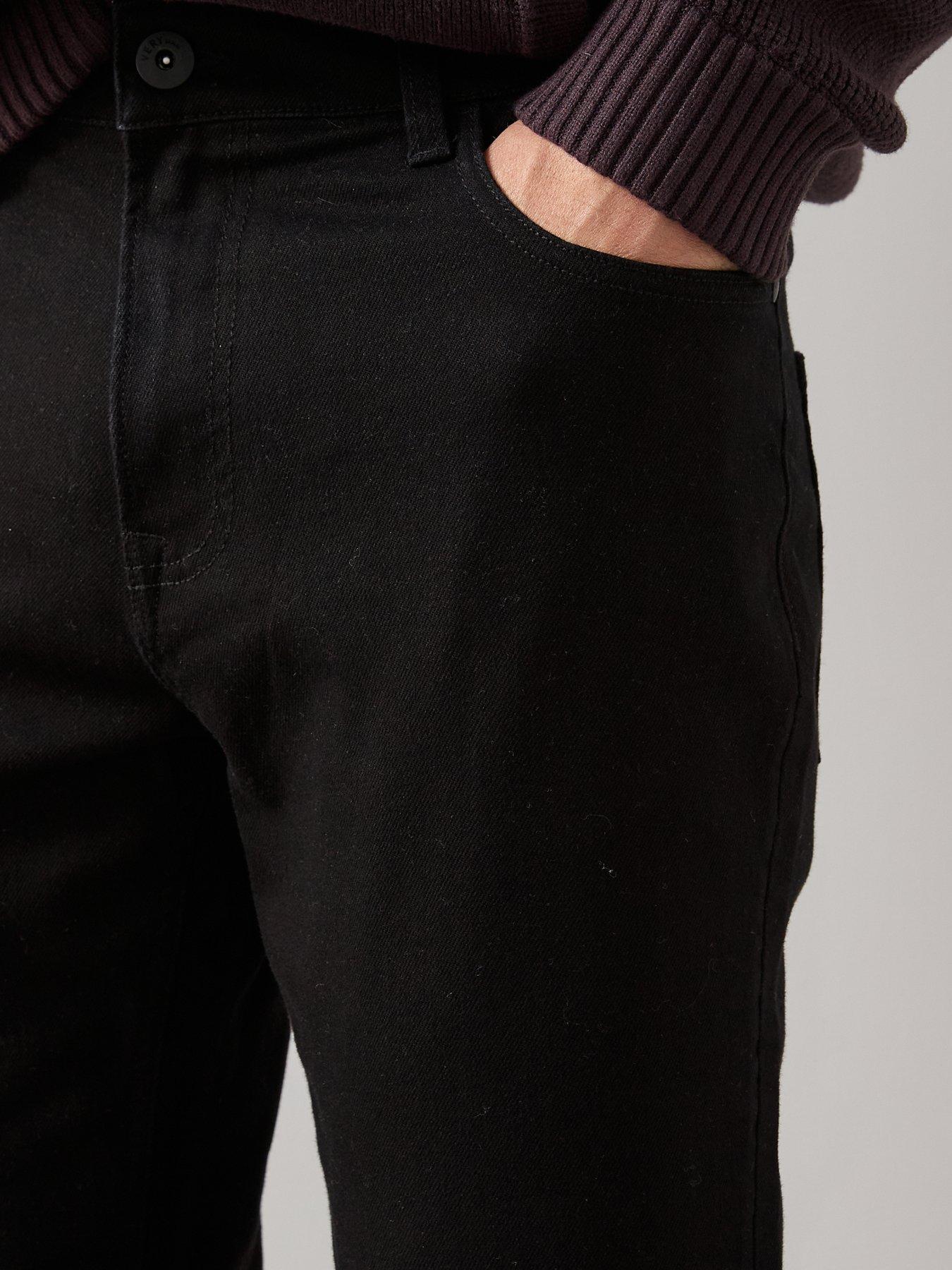  image of the-very-collection-slim-jeans-with-stretch-stay-black