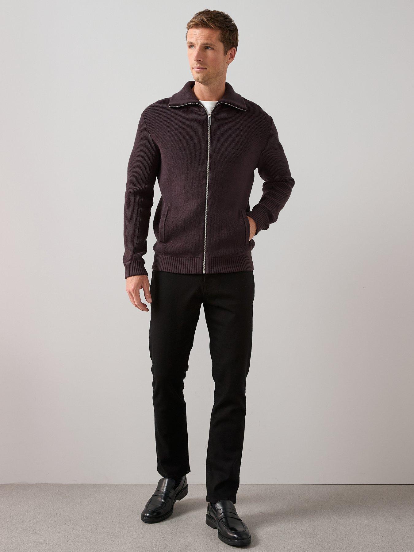  image of the-very-collection-slim-jeans-with-stretch-stay-black