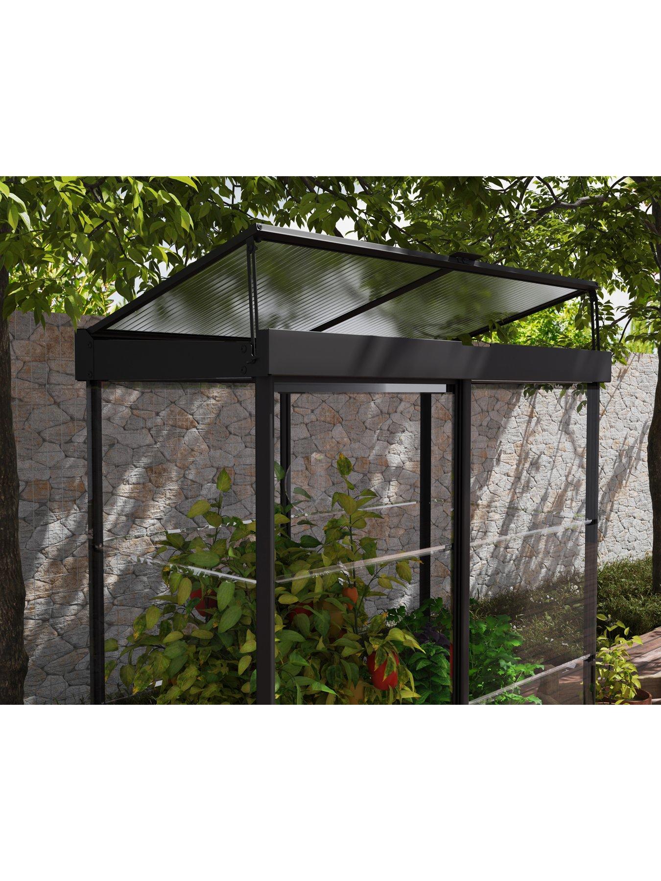 Image 3 of 6 of Canopia by Palram Ivy 4X2- Black