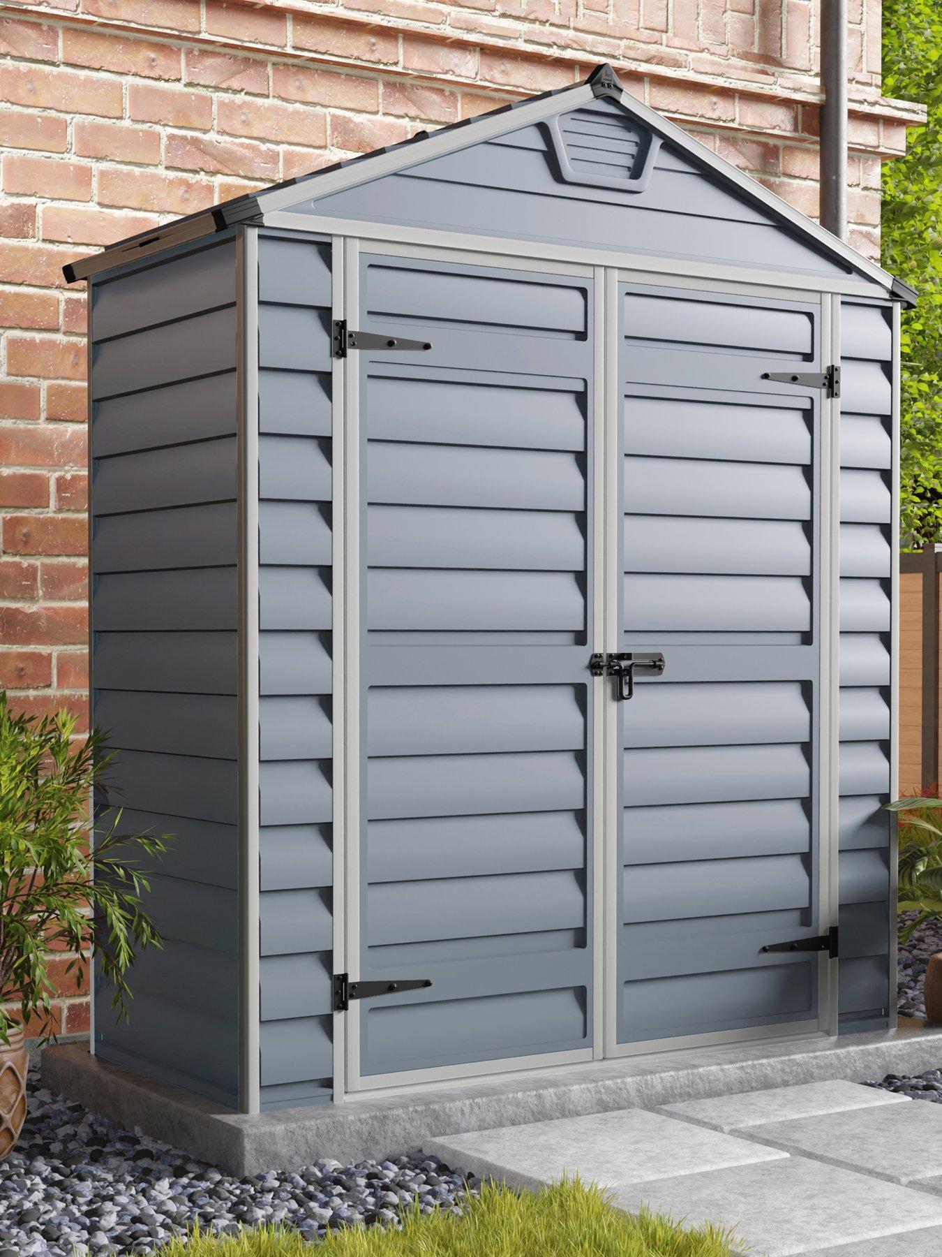 Image 1 of 5 of Canopia by Palram Skylight Shed 6X3 Dark Grey