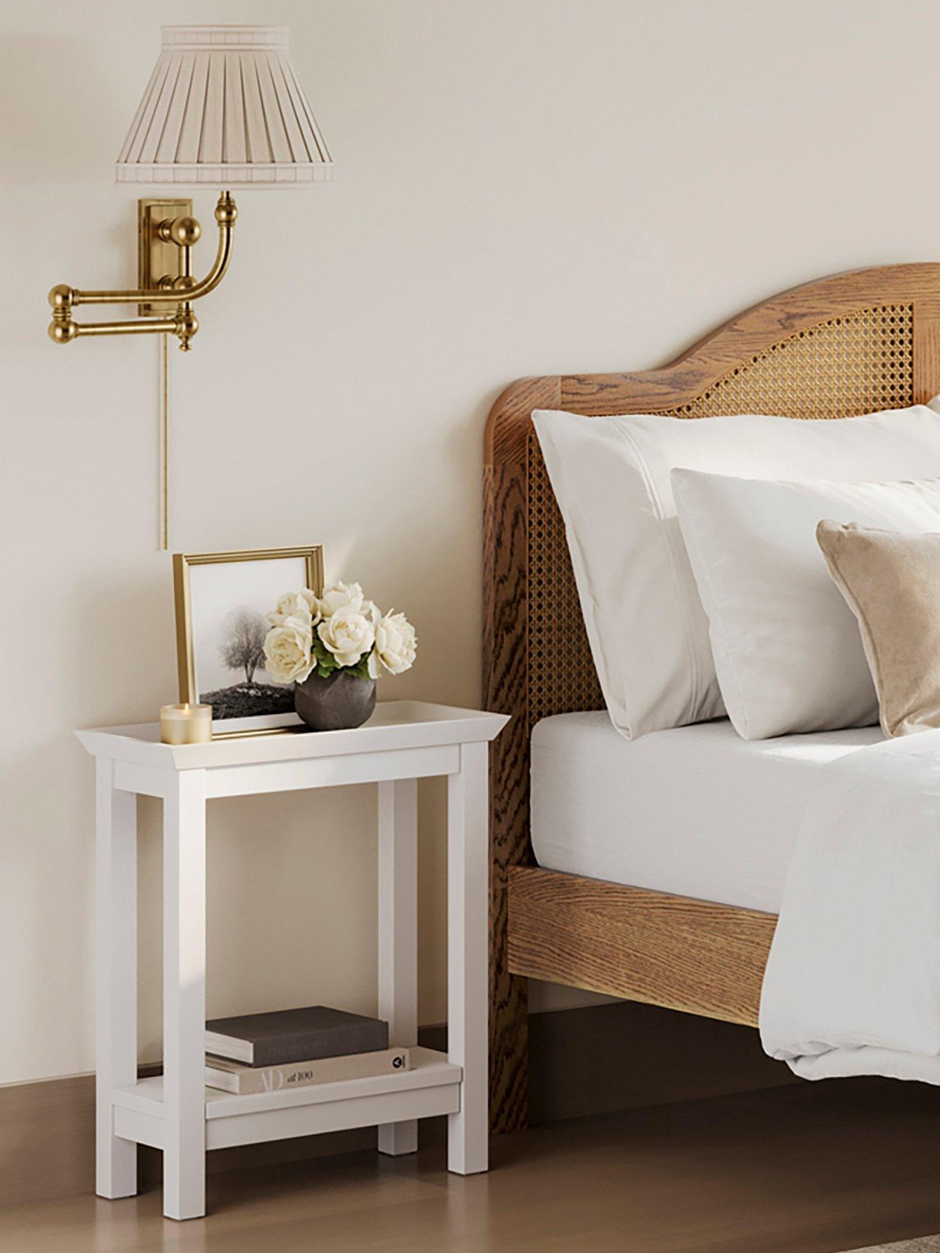  image of lpd-home-cote-side-table-white