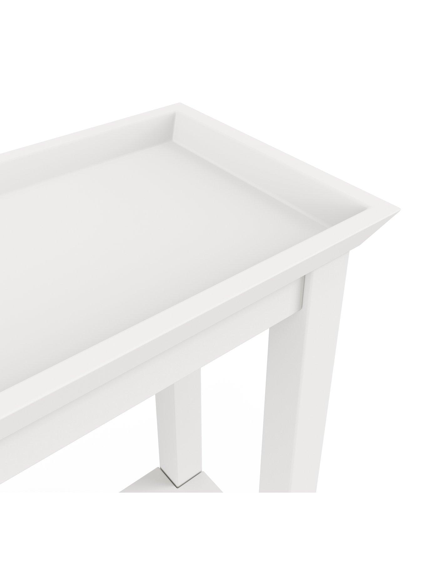  image of lpd-home-cote-side-table-white