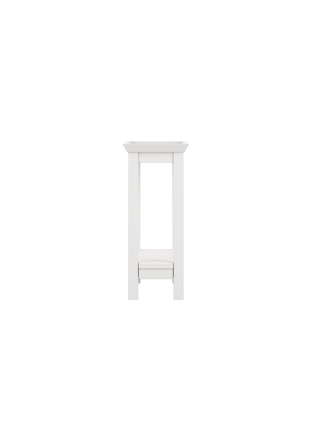  image of lpd-home-cote-side-table-white