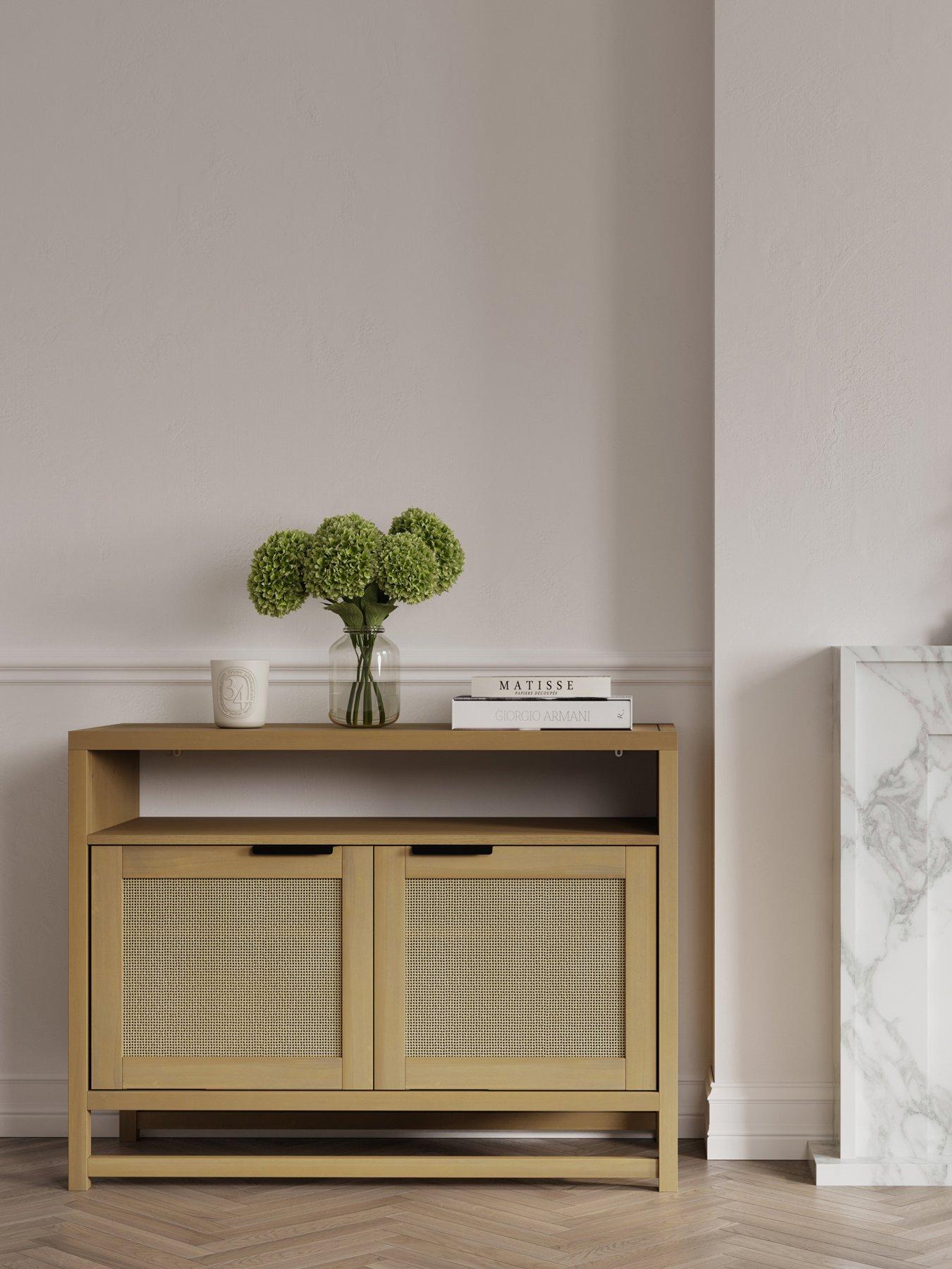 front image of lpd-home-shore-storage-cabinet-latte