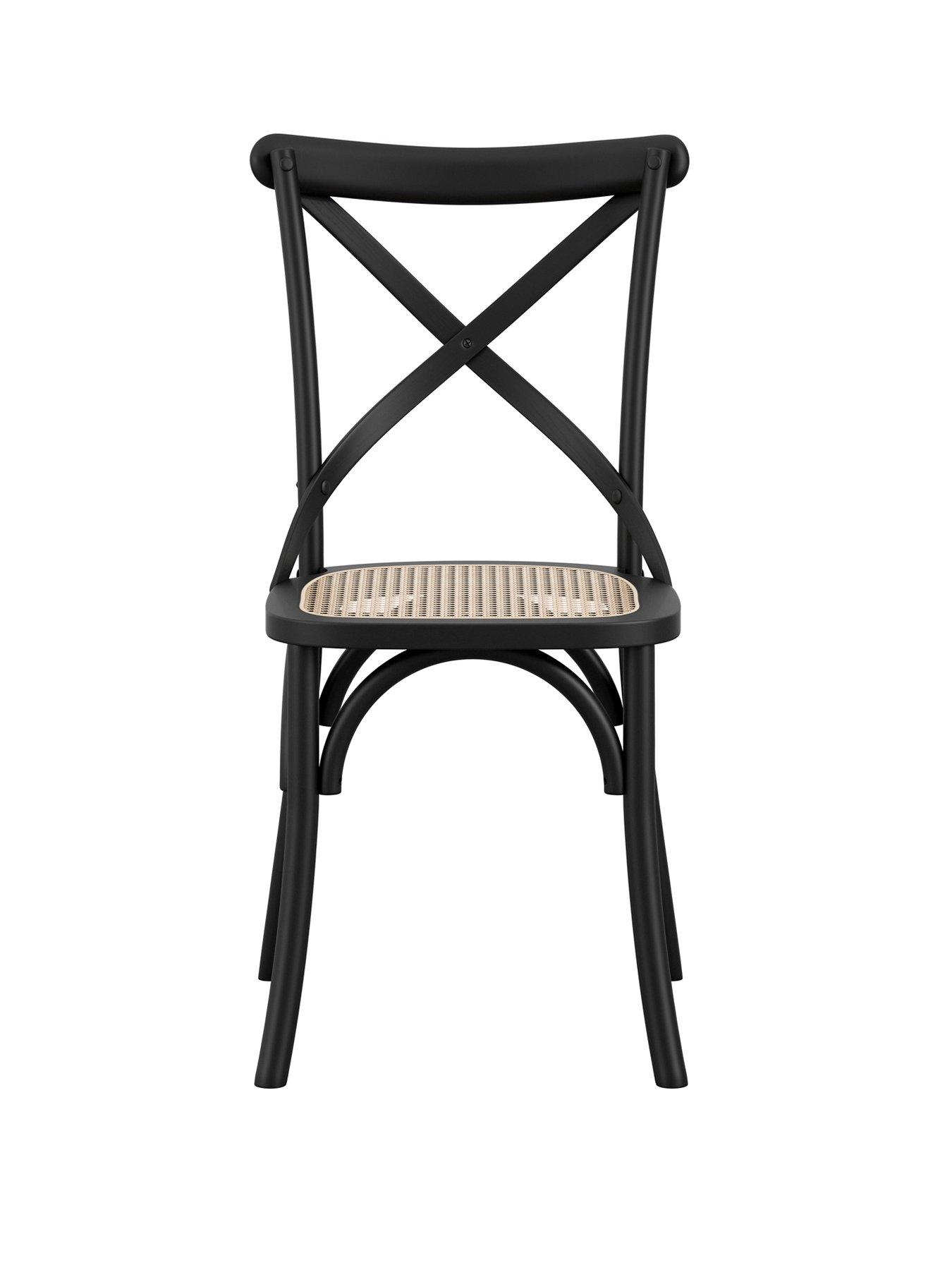 stillFront image of lpd-home-fitzroy-set-of-2-cane-dining-chairs-black