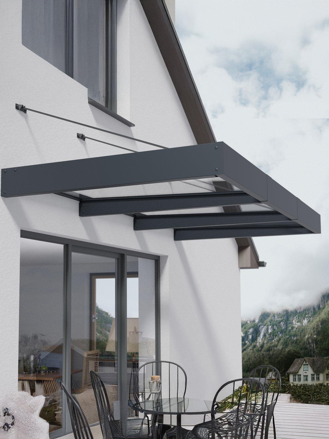 canopia-by-palram-canopy-sophia-xl-3000-grey-clear