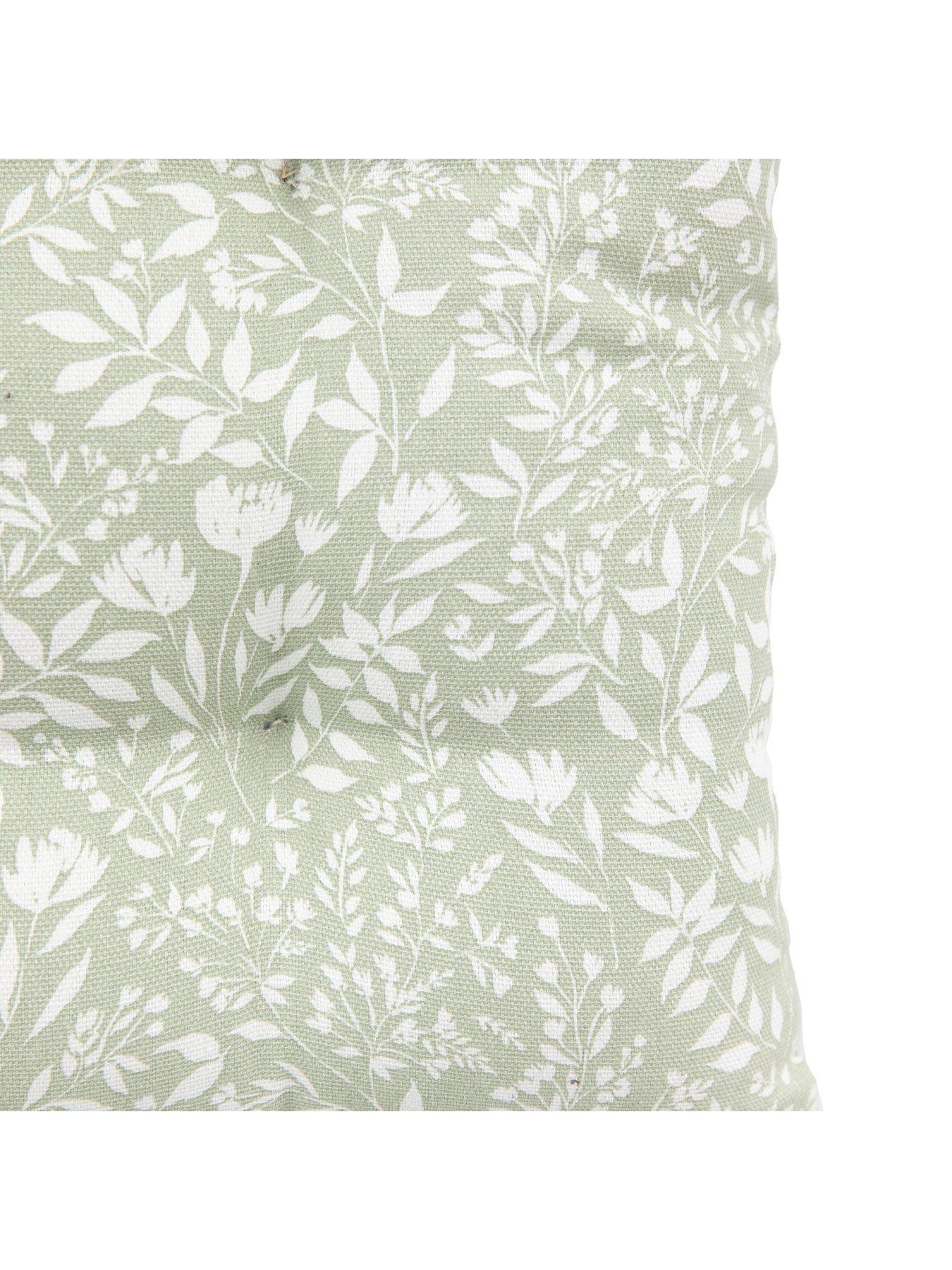  image of gallery-sage-floral-set-of-2-reversible-seat-pads