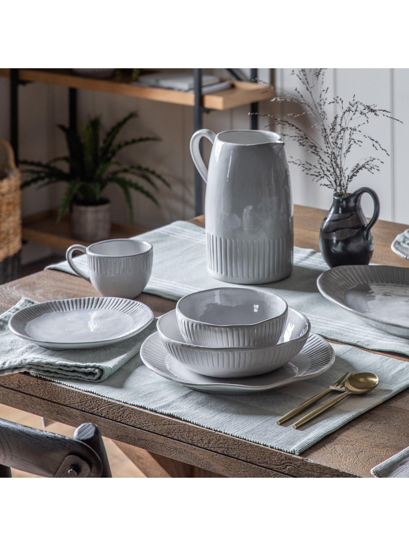  image of gallery-ridged-collection-ndash-set-of-4-side-plates