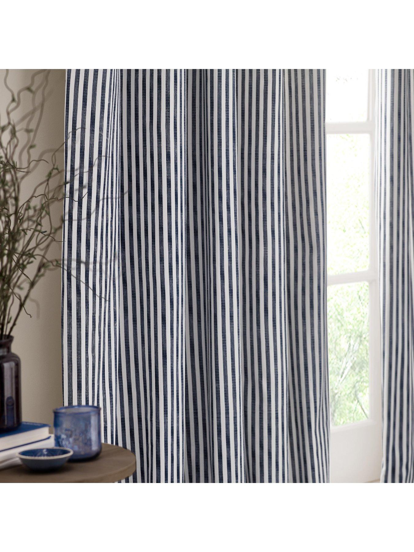Image 2 of 5 of Yard Hebden Pencil Pleat Curtains- 117x137cm