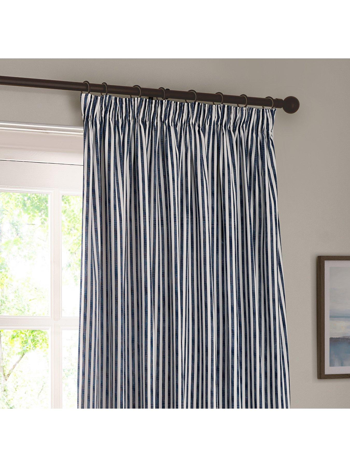 Image 3 of 5 of Yard Hebden Pencil Pleat Curtains- 117x137cm