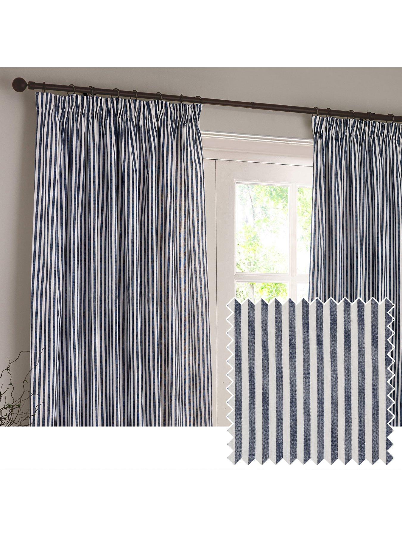  image of yard-hebden-pencil-pleat-curtains--117x137cm