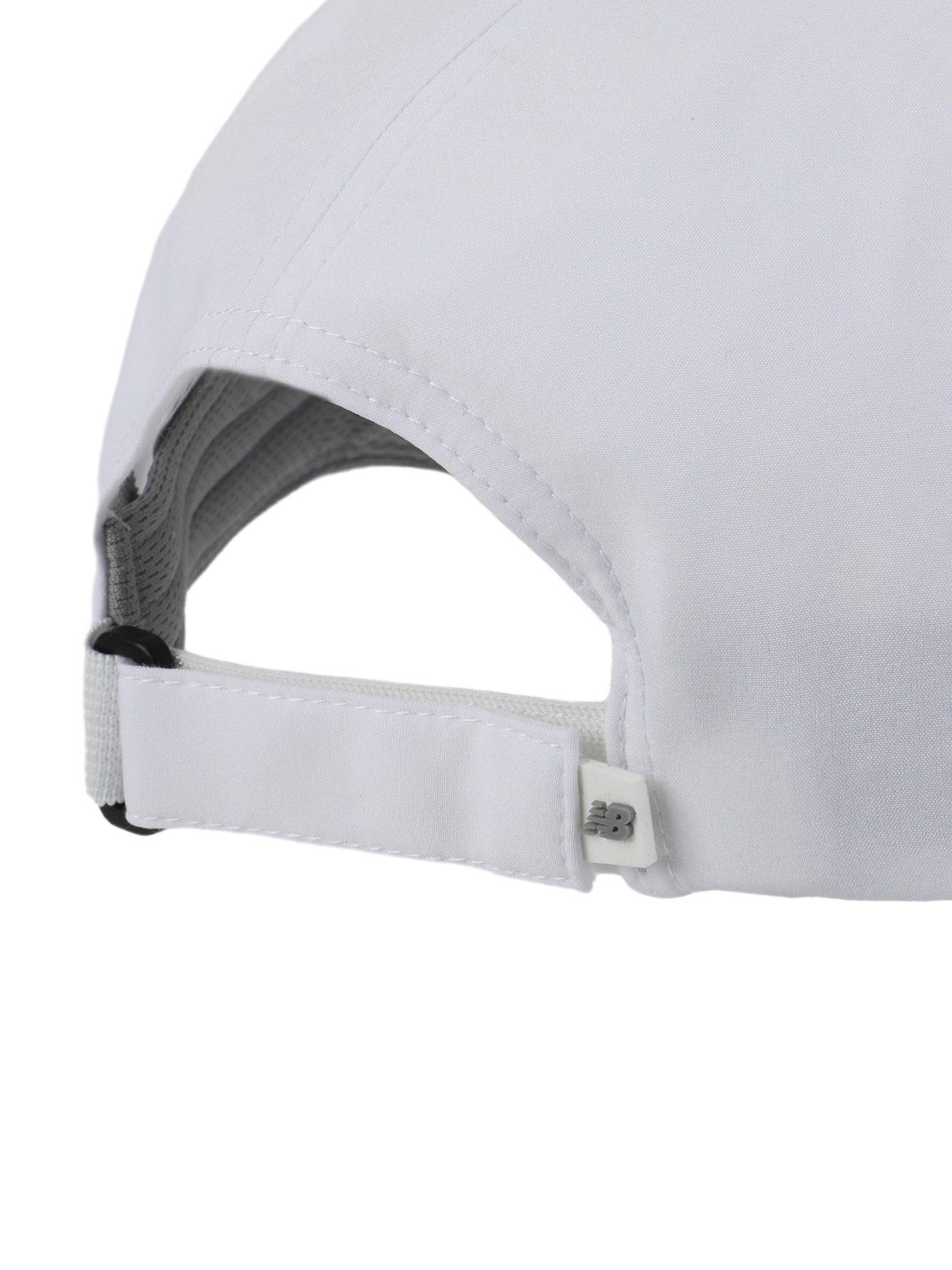 Image 3 of 3 of New Balance Women's Training 6 Panel Performance Cap - White