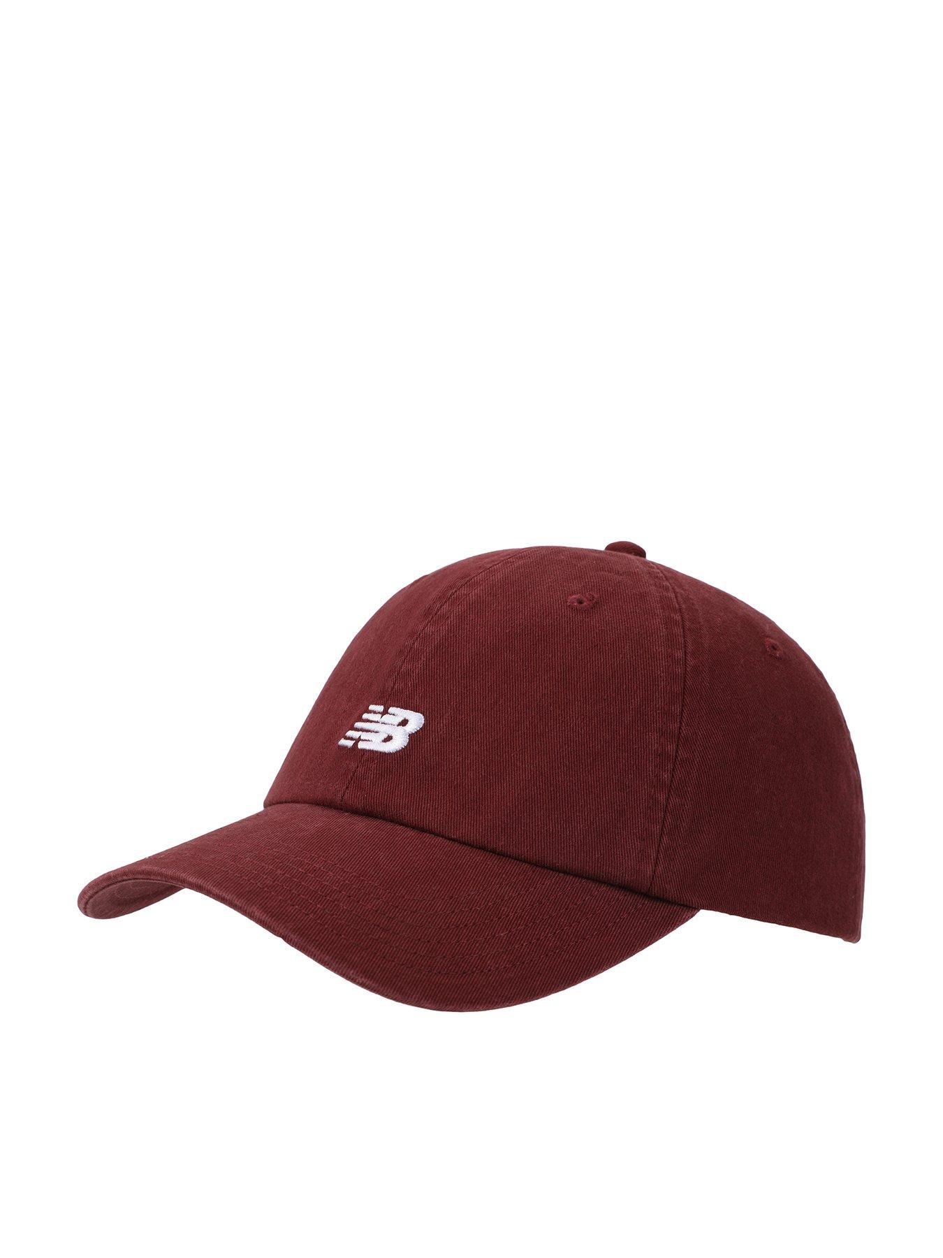 Image 1 of 3 of New Balance Unisex 6 Panel Classic Hat V 20 - Burgundy Red