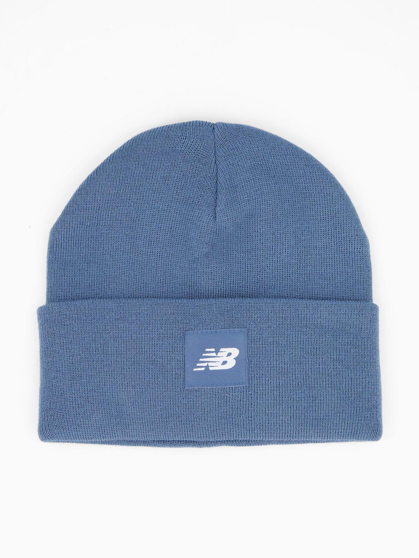 New Balance Unisex Flying NB Knit Cuffed Beanie - Blue