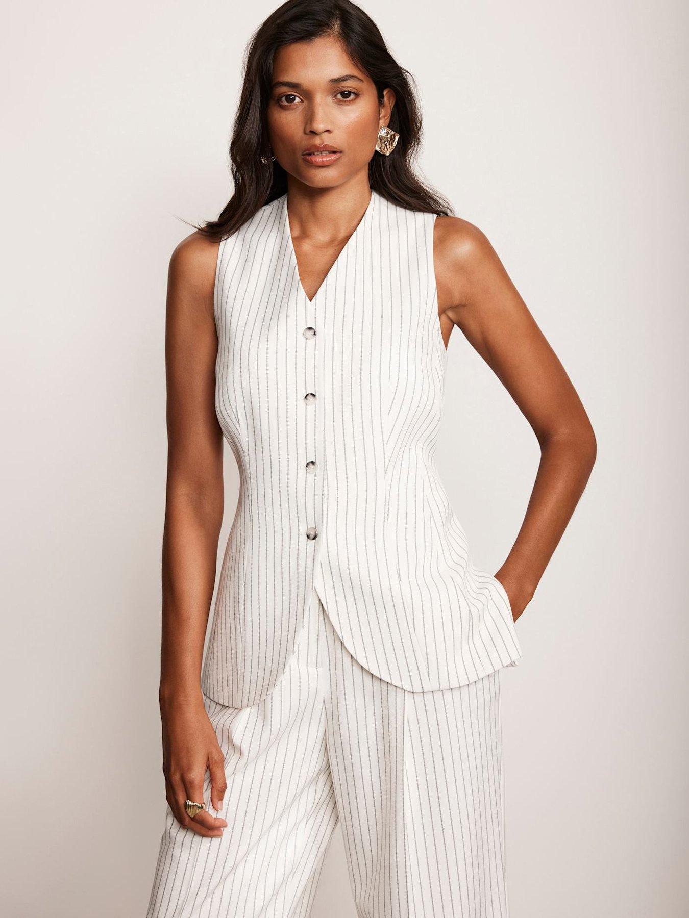 mint-velvet-ivory-pinstripe-waistcoat