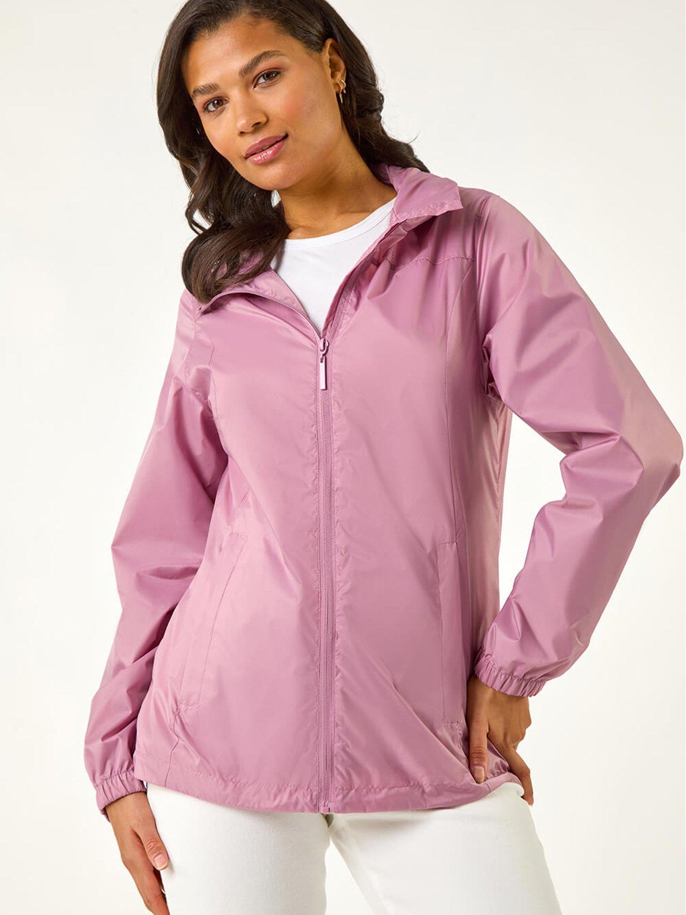 Image 1 of 5 of Roman Shower Resistant Jacket - Mauve