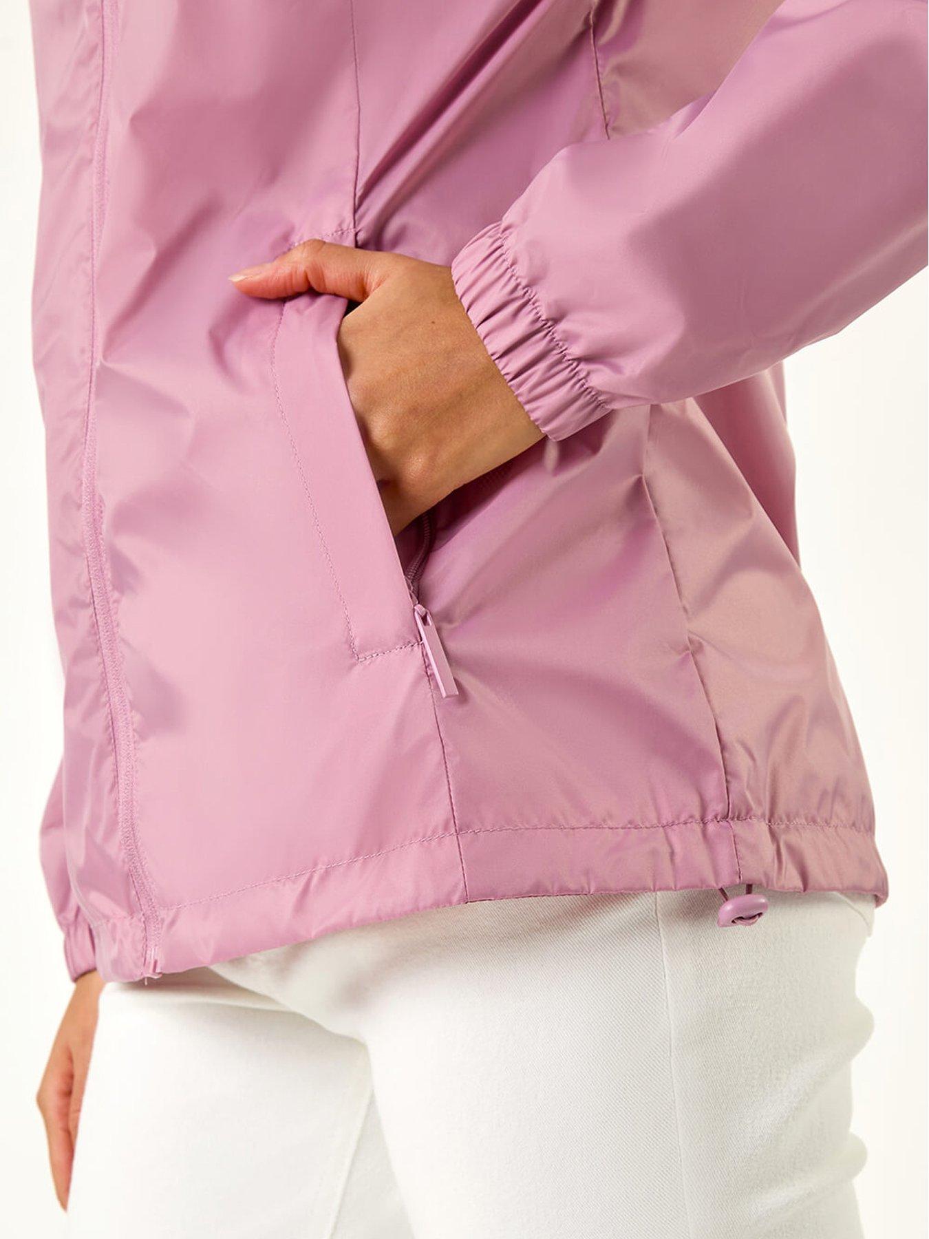 Image 5 of 5 of Roman Shower Resistant Jacket - Mauve