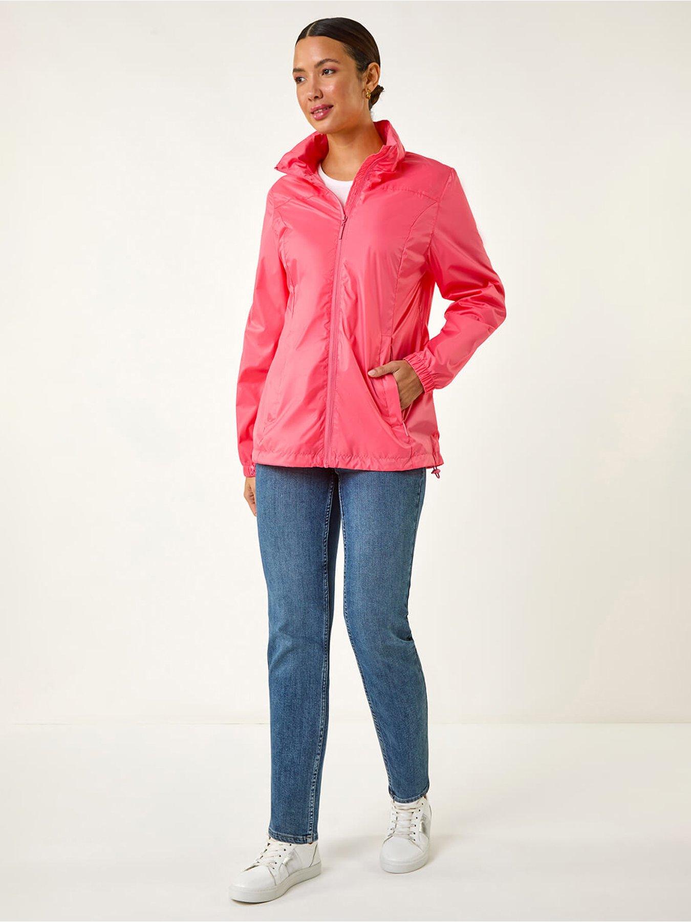 Image 3 of 5 of Roman Shower Resistant Jacket - Pink