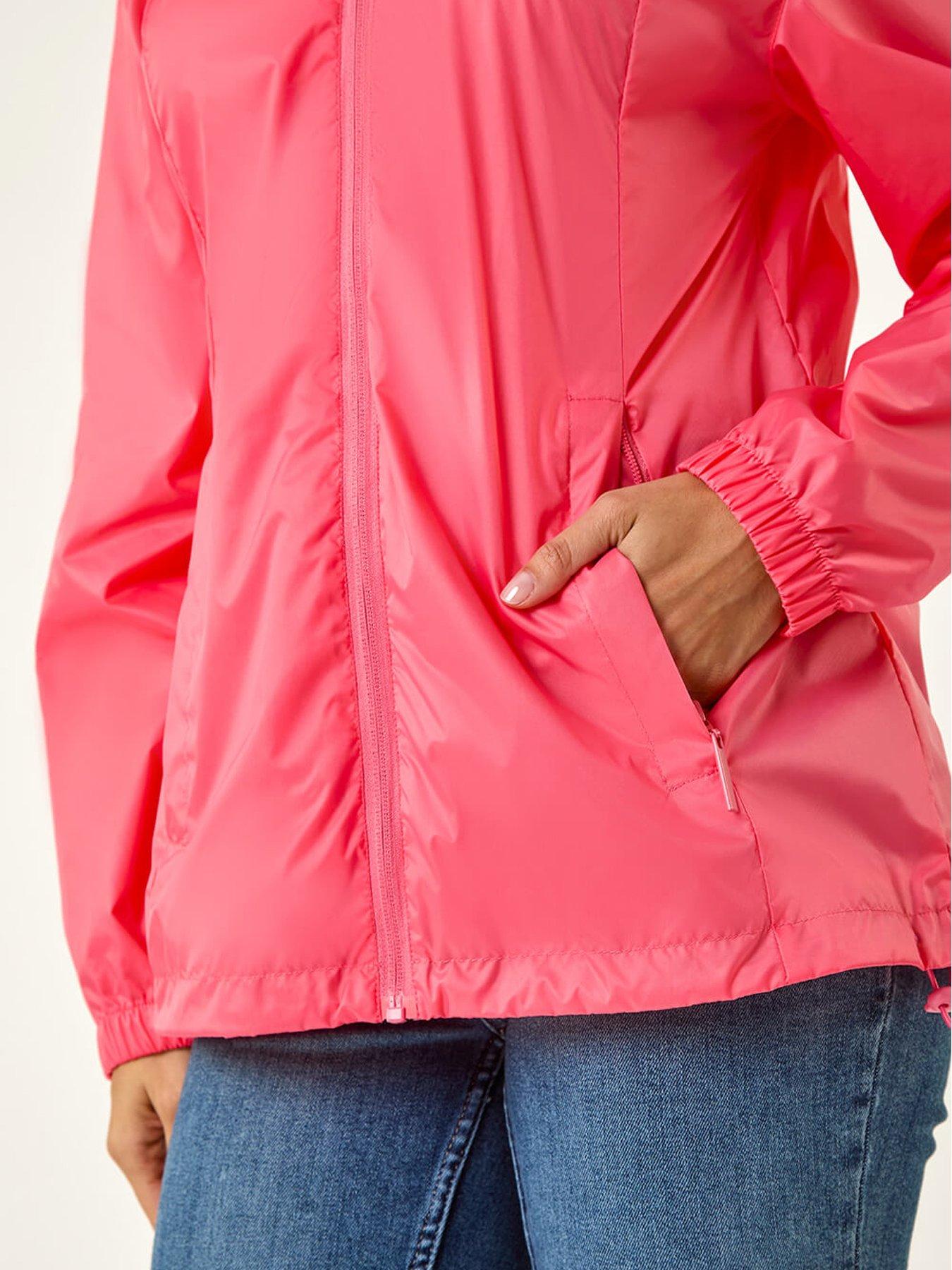 Image 5 of 5 of Roman Shower Resistant Jacket - Pink