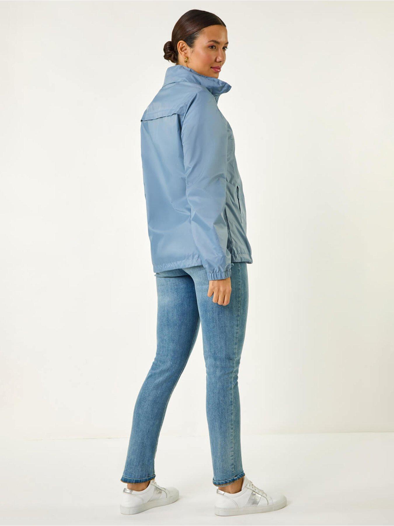  image of roman-shower-resistant-jacket-steel-blue