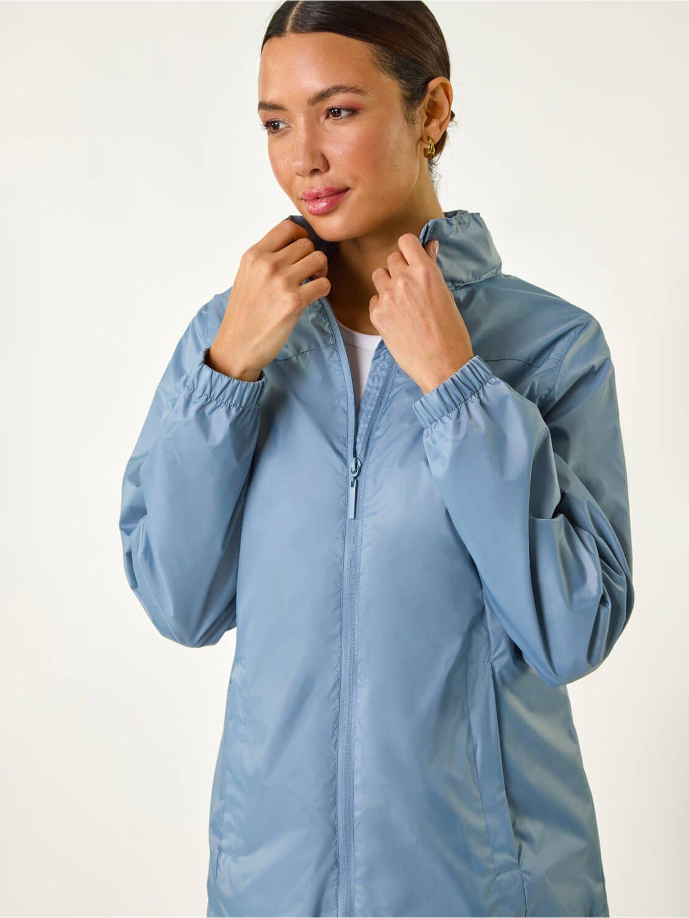  image of roman-shower-resistant-jacket-steel-blue