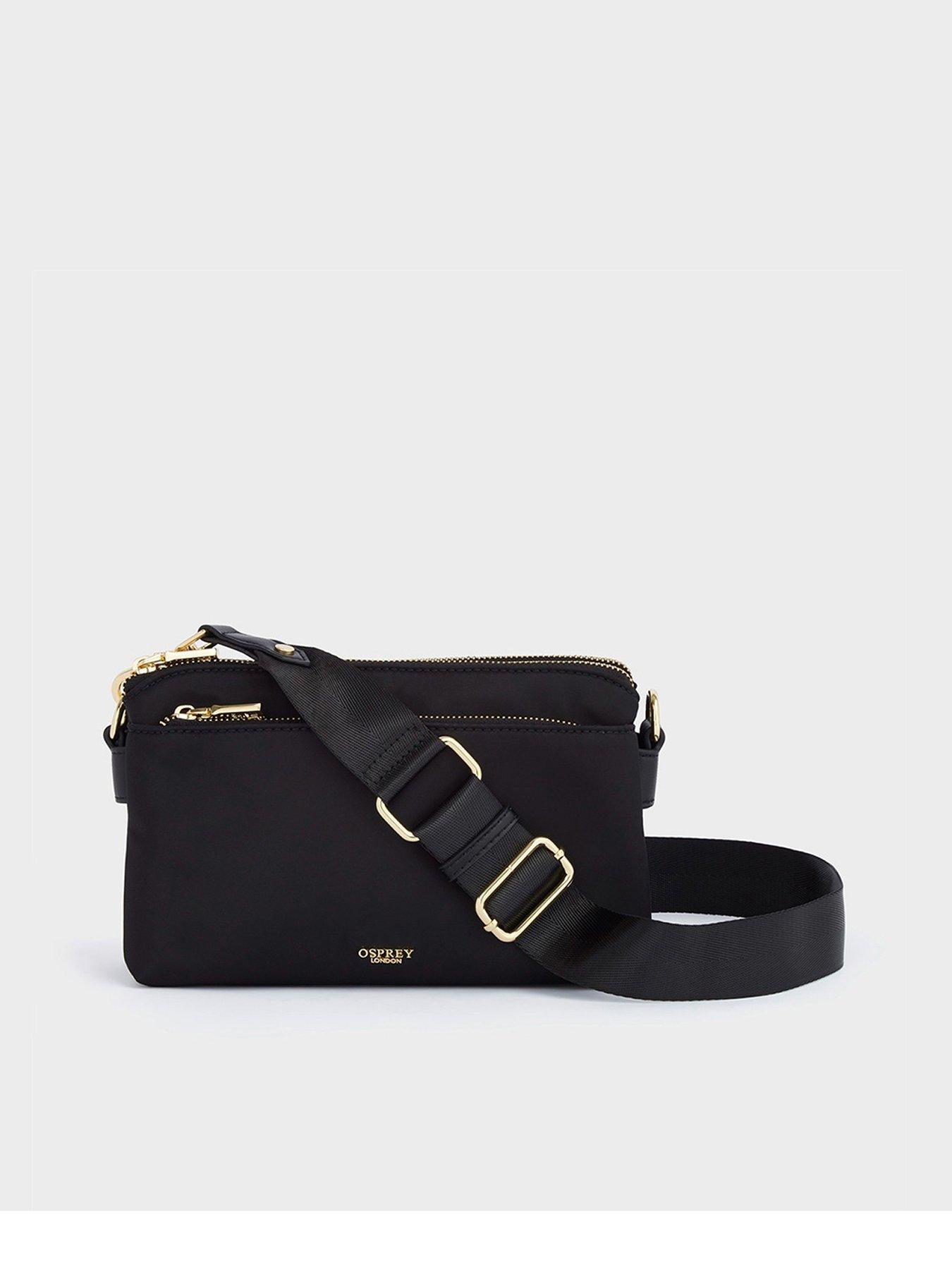 Osprey London The Voyage Crossbody Bag - Black