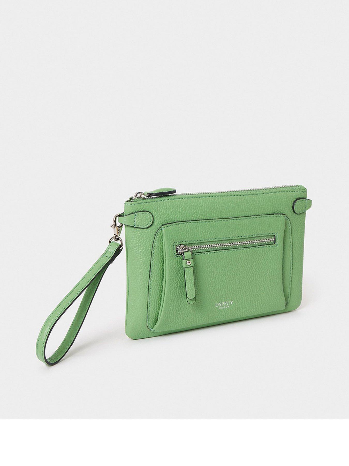  image of osprey-london-the-ruby-crossbody-green