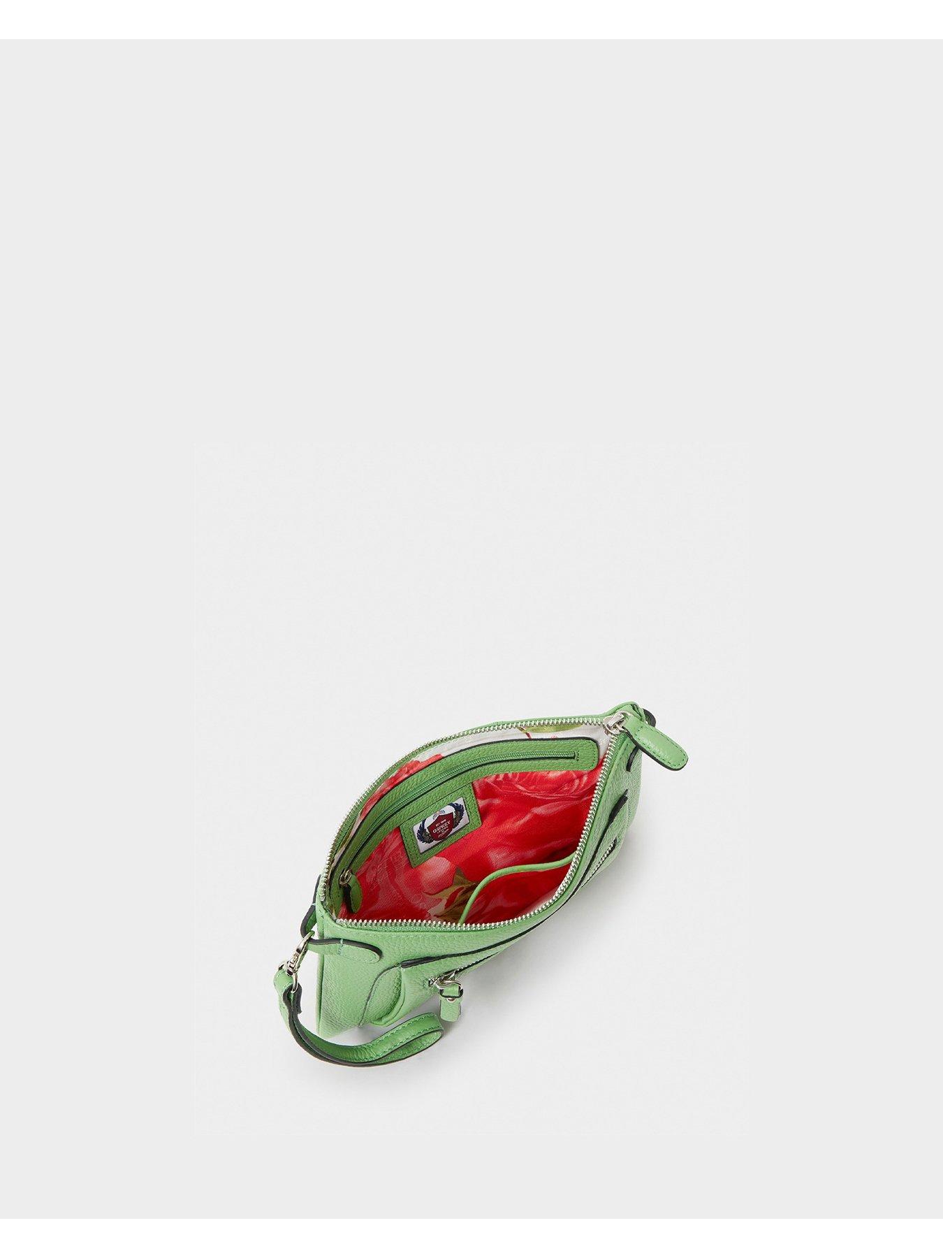  image of osprey-london-the-ruby-crossbody-green