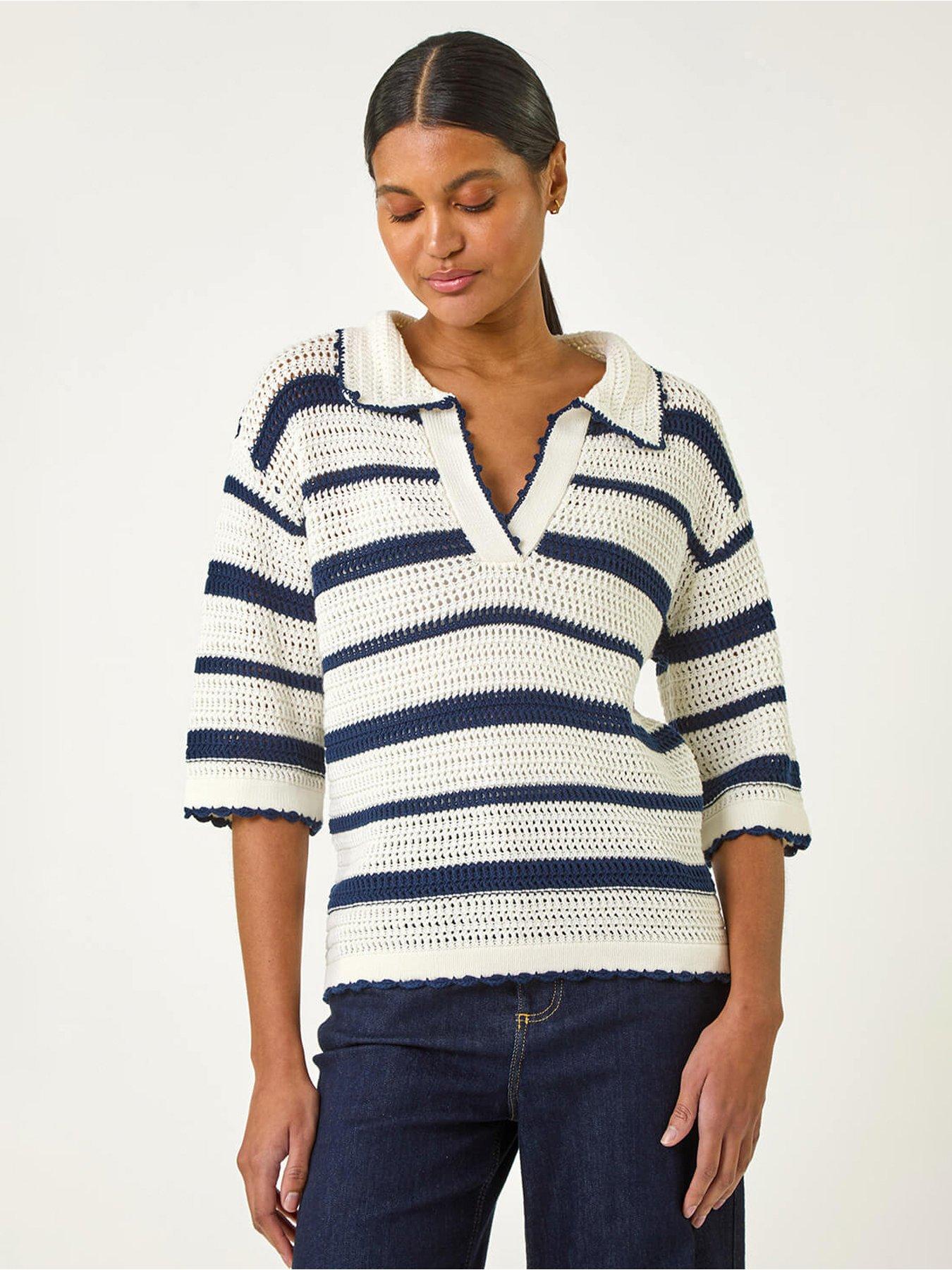 roman-collared-v-neck-stripe-knit-navy