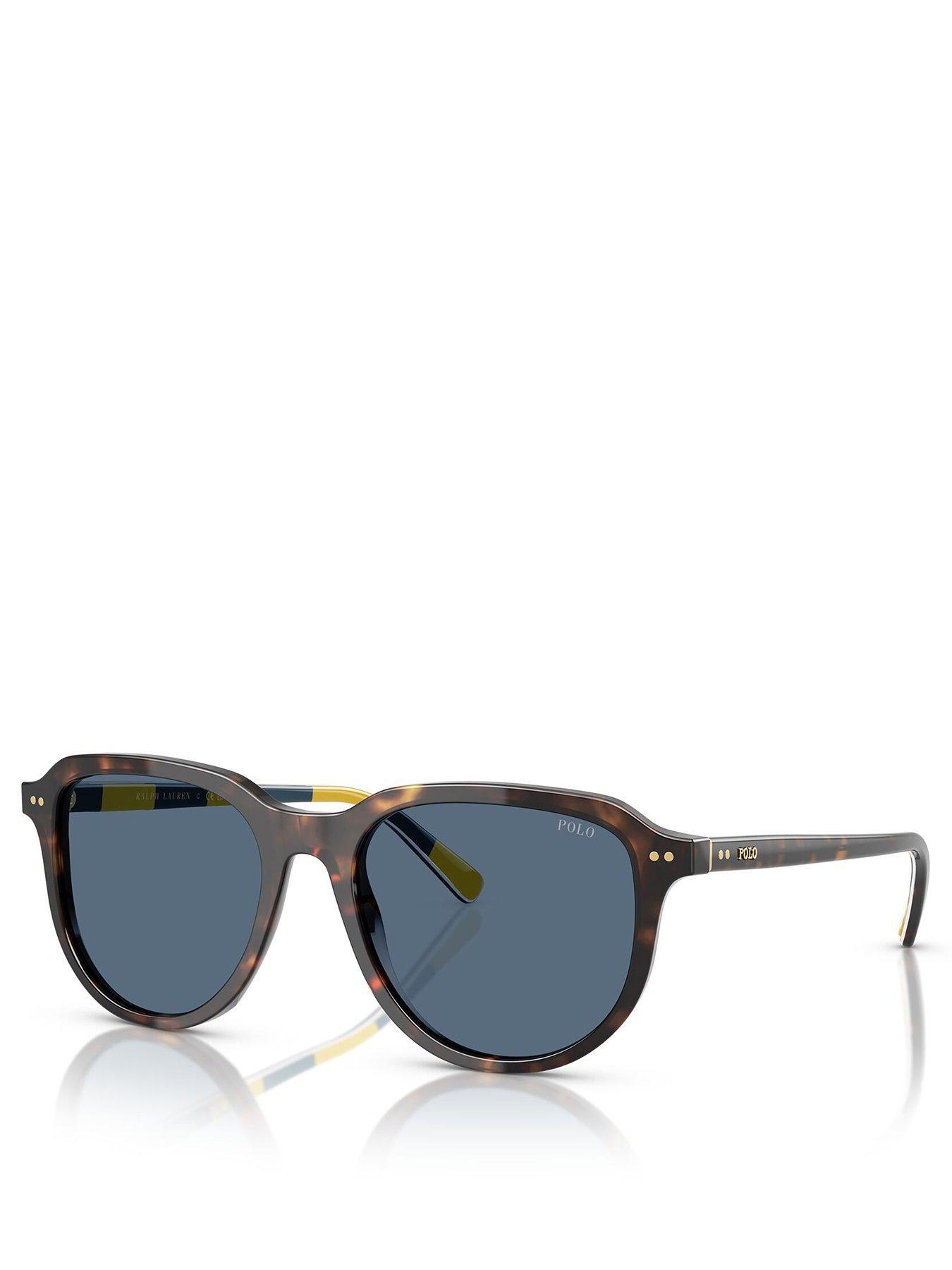 Polo Ralph Lauren 0Ph4225 Pilot Sunglasses- Brown