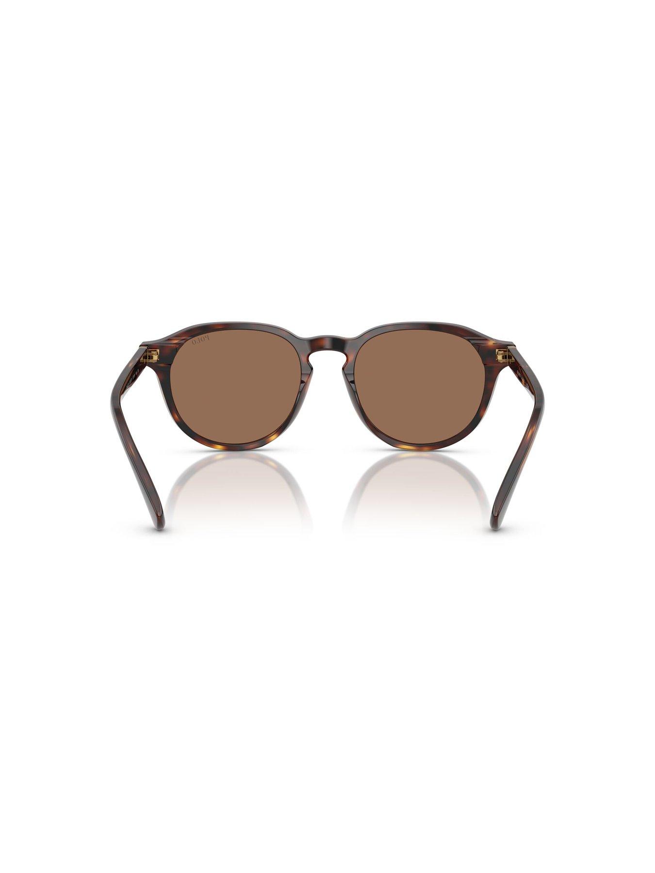 Image 4 of 4 of Polo Ralph Lauren 0Ph4221 Phantos Sunglasses- Brown
