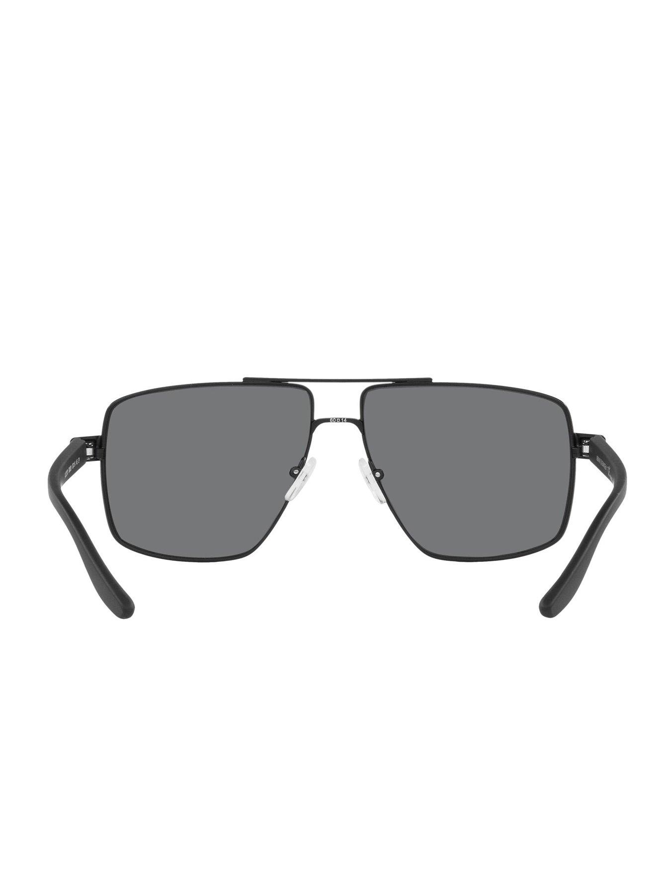 Image 4 of 4 of Armani Exchange 0Ax2037S Square Sunglasses- Black