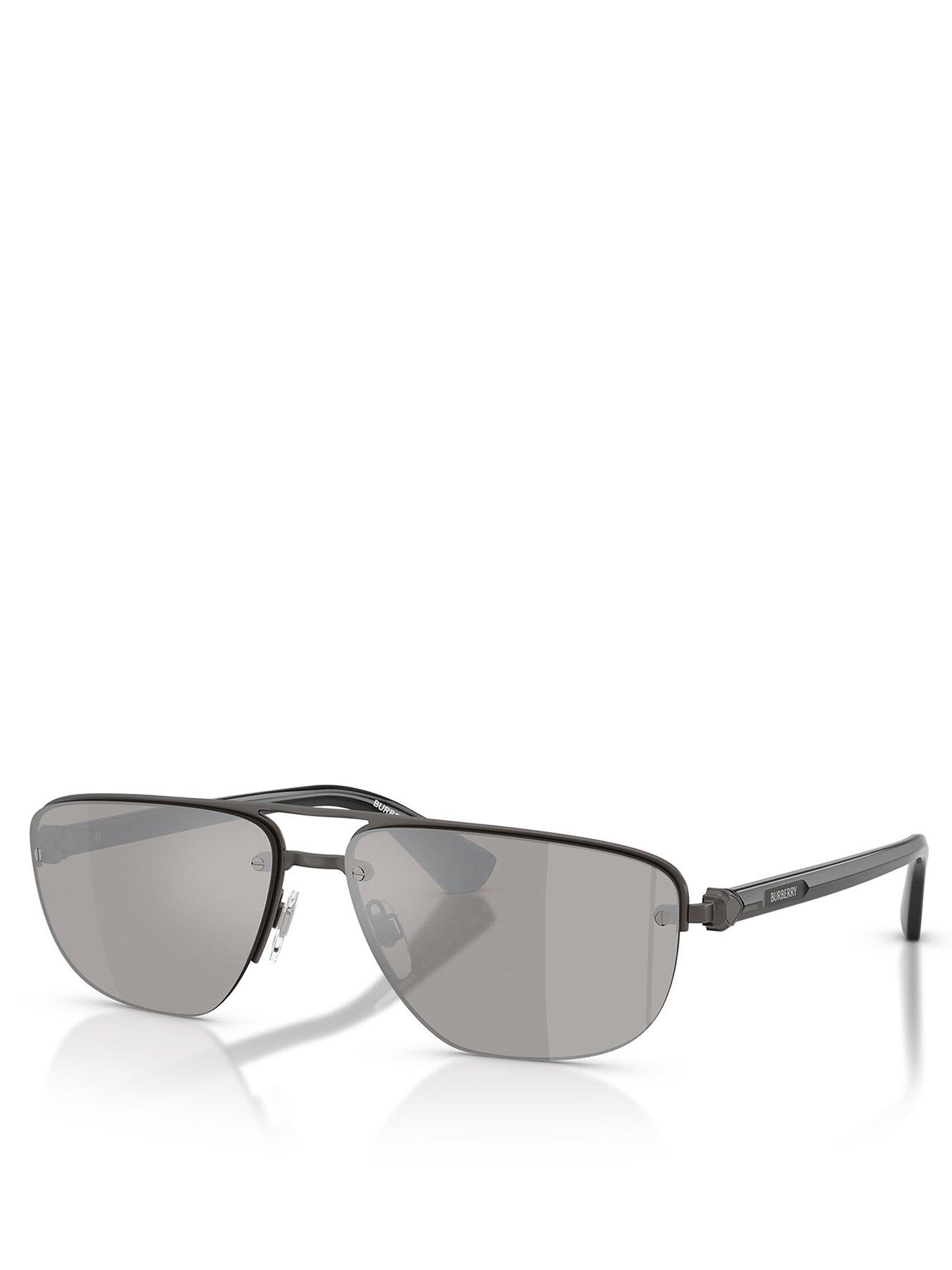 Burberry 0Be3164 Aviator Sunglasses- Black