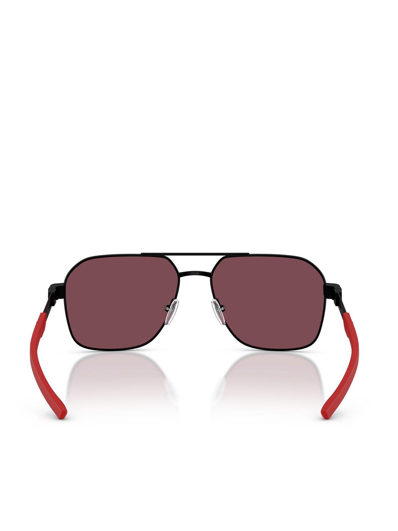 Image 4 of 4 of Scuderia Ferrari Ferrari Scuderia 0Fz5003 Navigator Sunglasses- Black/Red