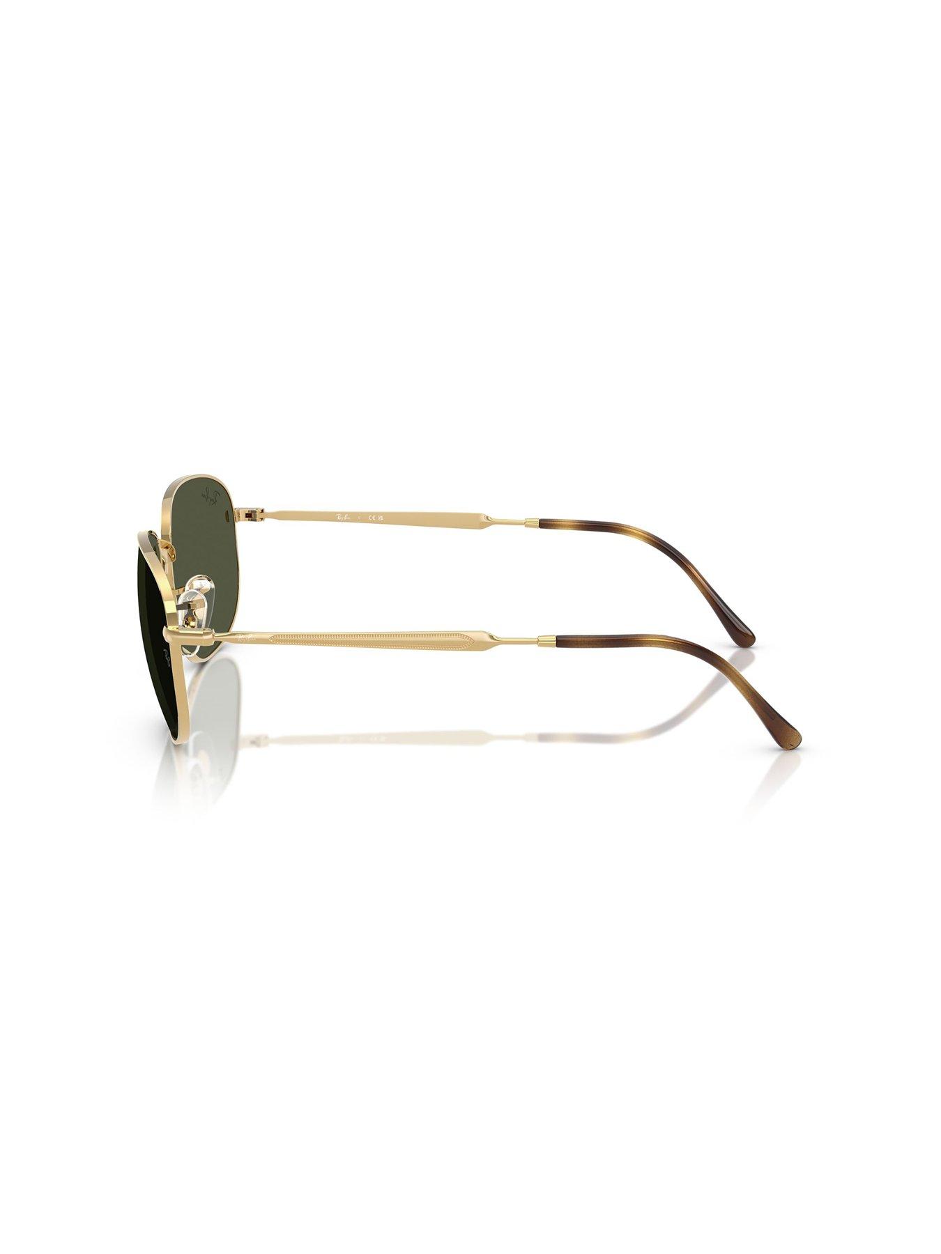 back image of ray-ban-ray-ban-0rb3754-aviator-sunglasses-gold
